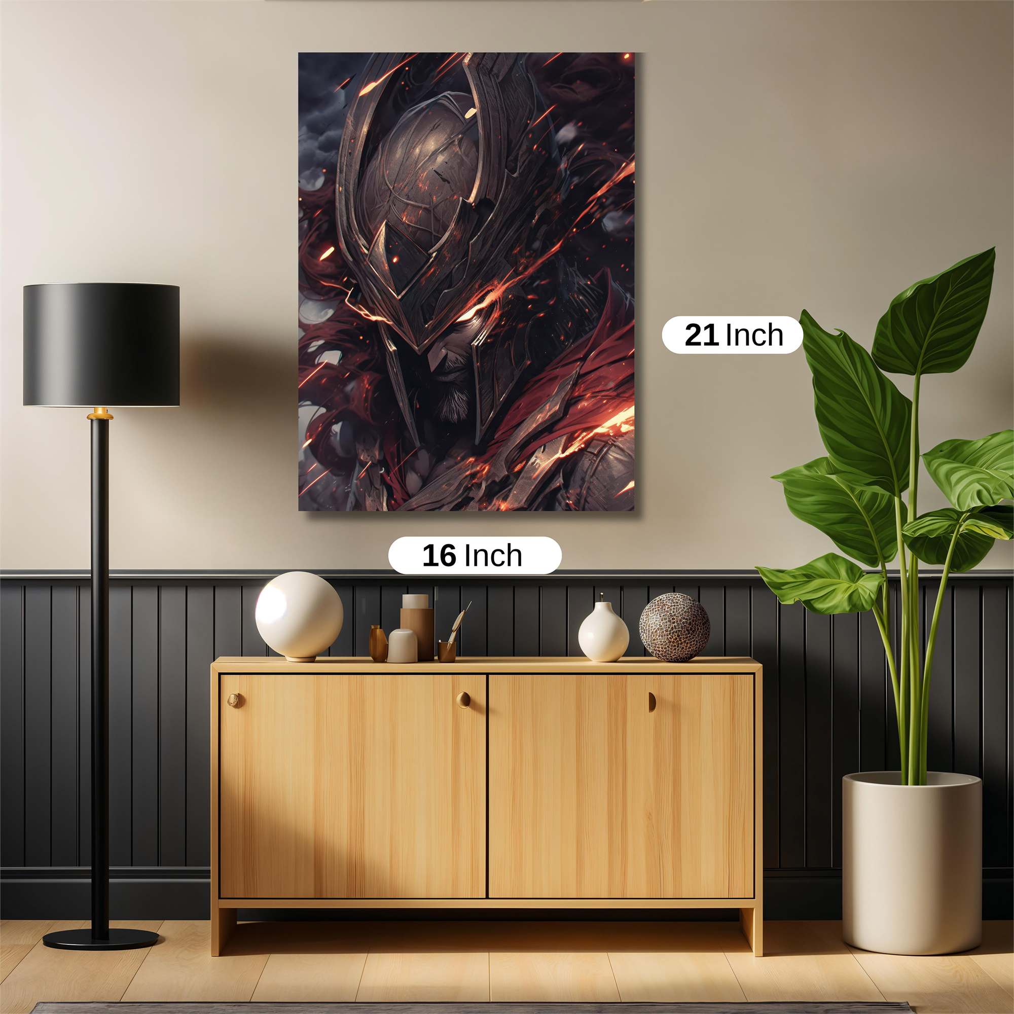 Darius Ferocious Safe Wall Magnetic / M