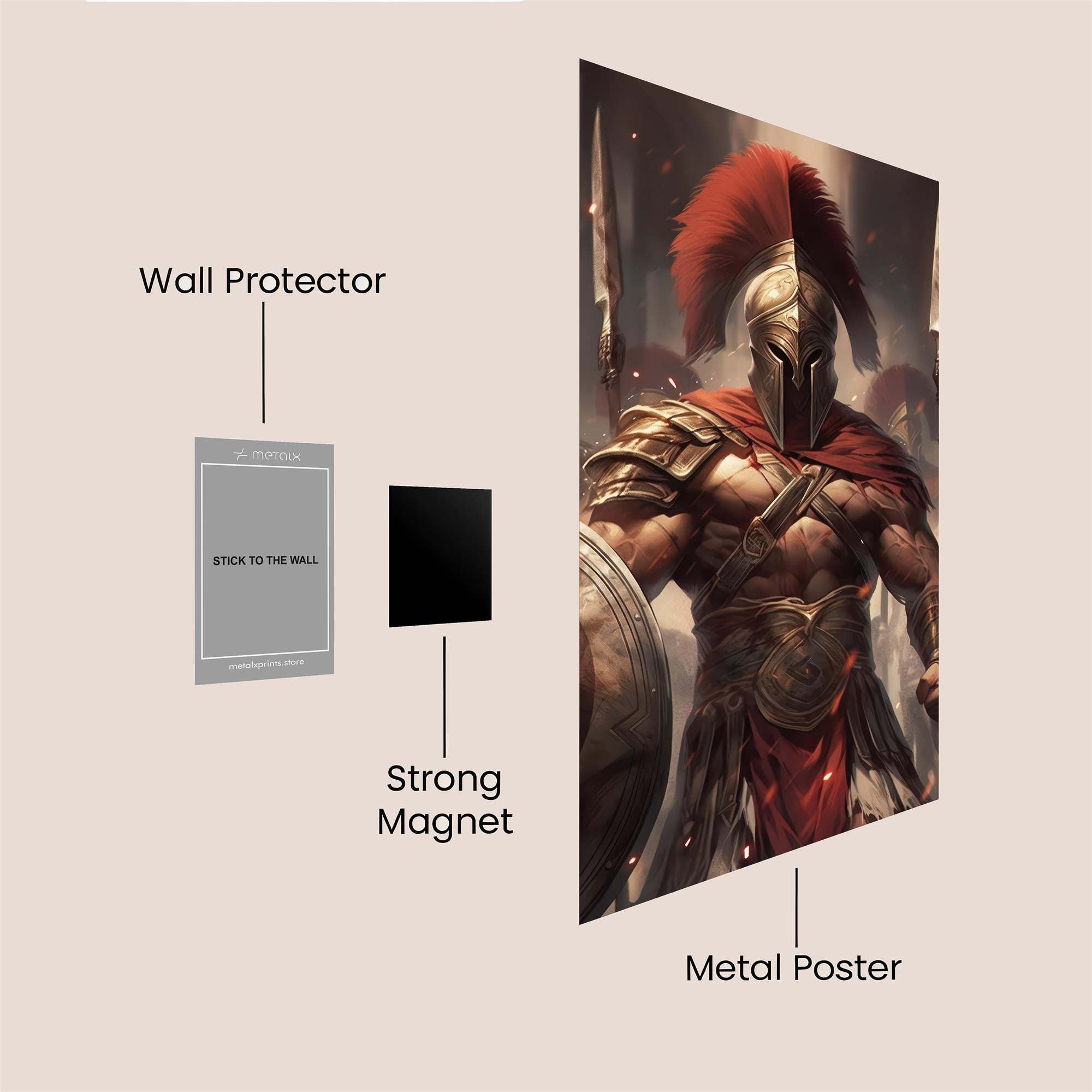 Spartan Valor Safe Wall Magnetic / M