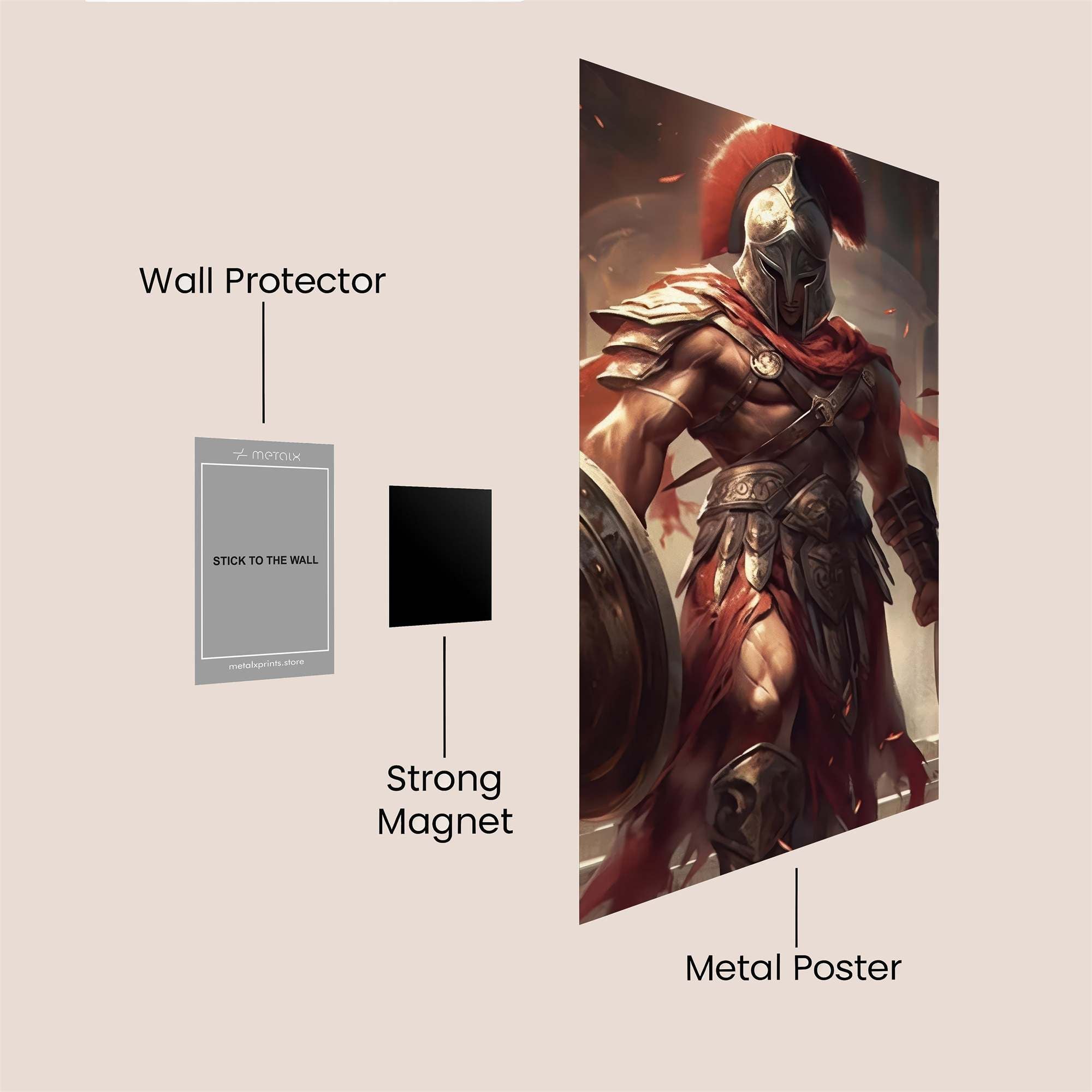Spartan Valor Safe Wall Magnetic / M