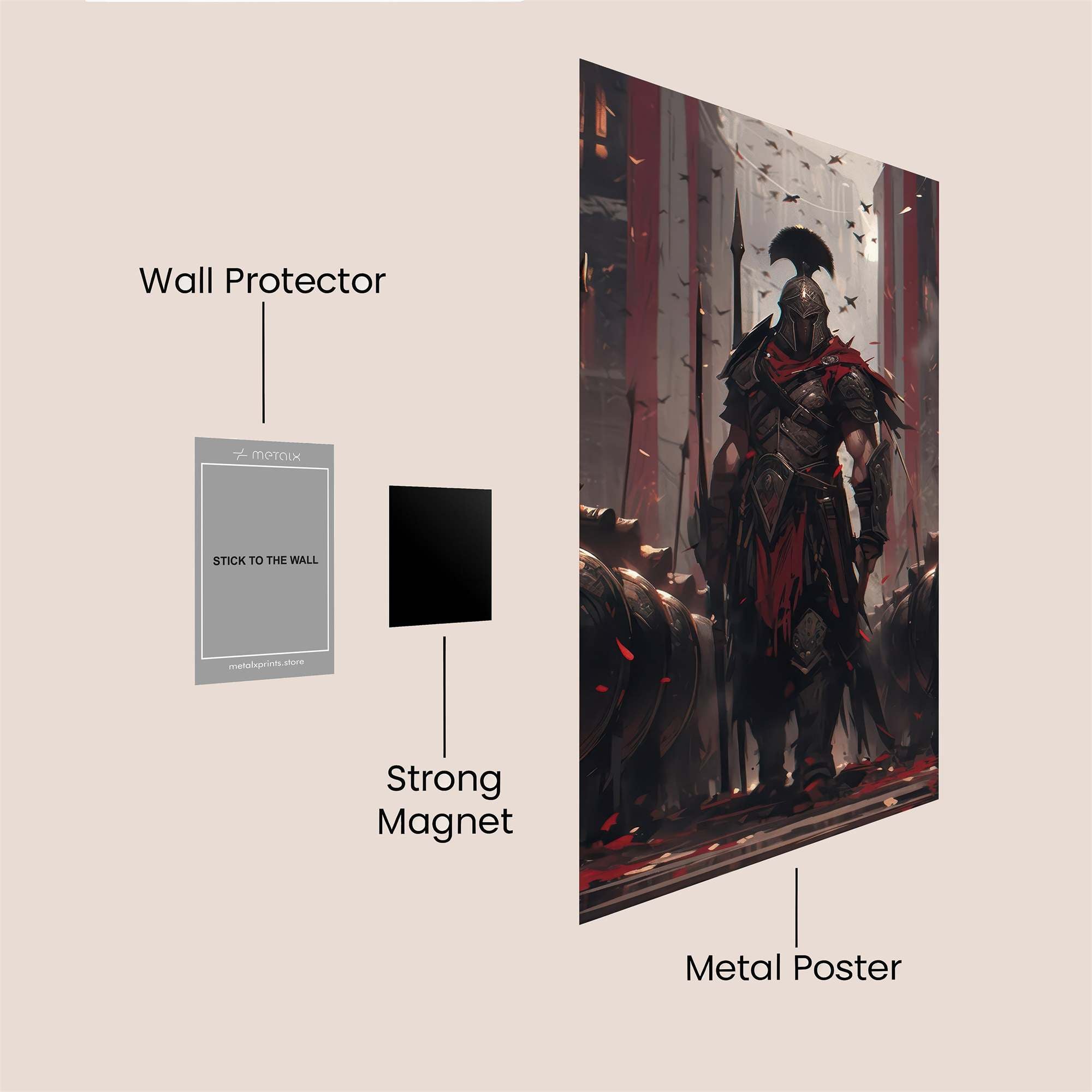 Spartan Resolve Safe Wall Magnetic / M