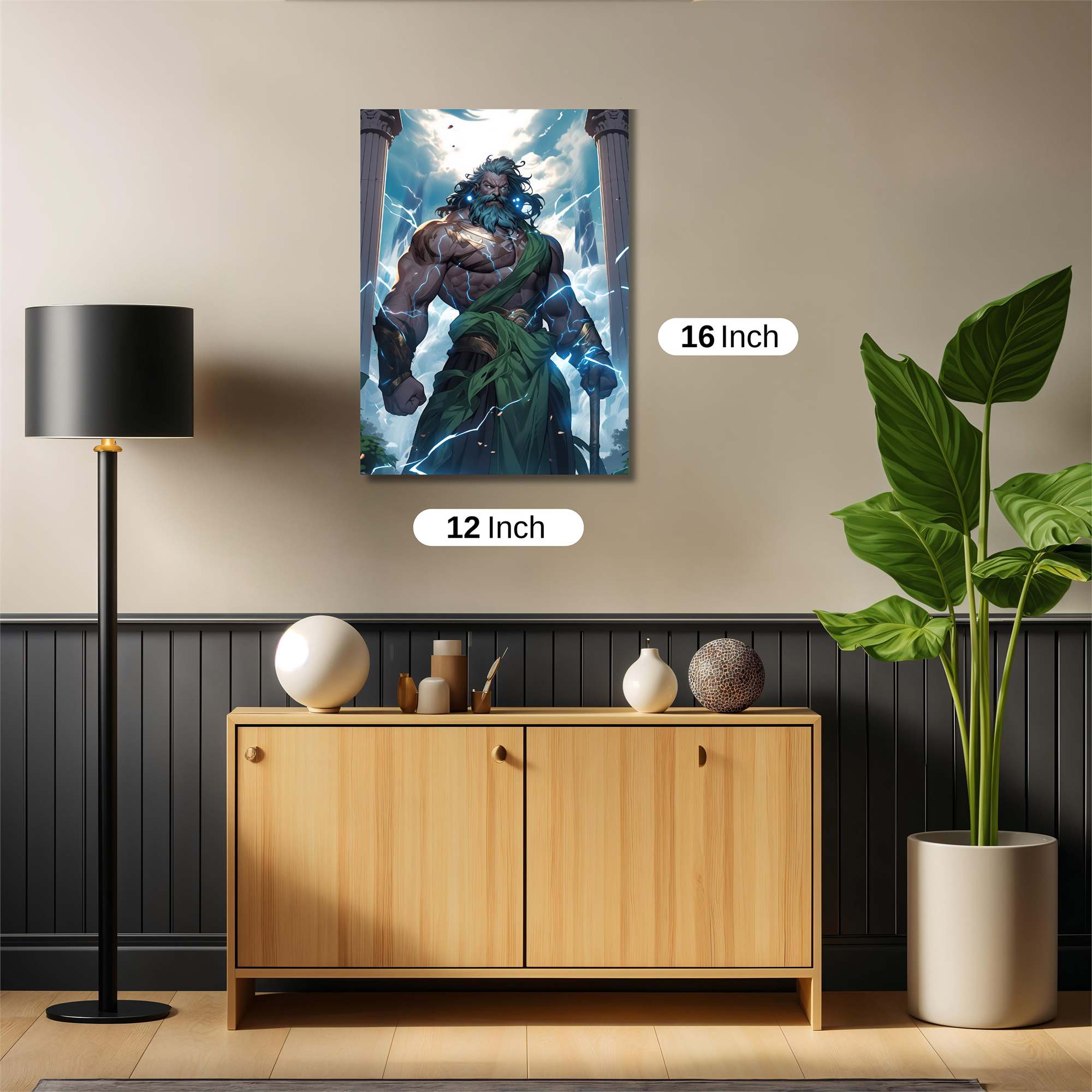 Zeus Thunderous Safe Wall Magnetic / M