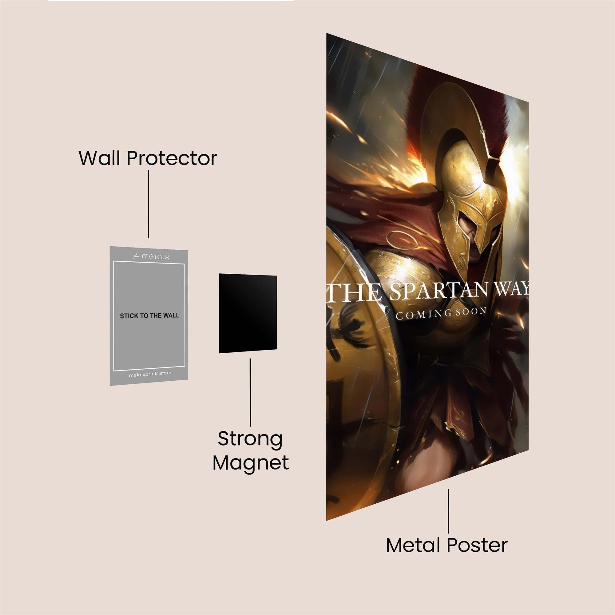 Spartan Valor Safe Wall Magnetic / M