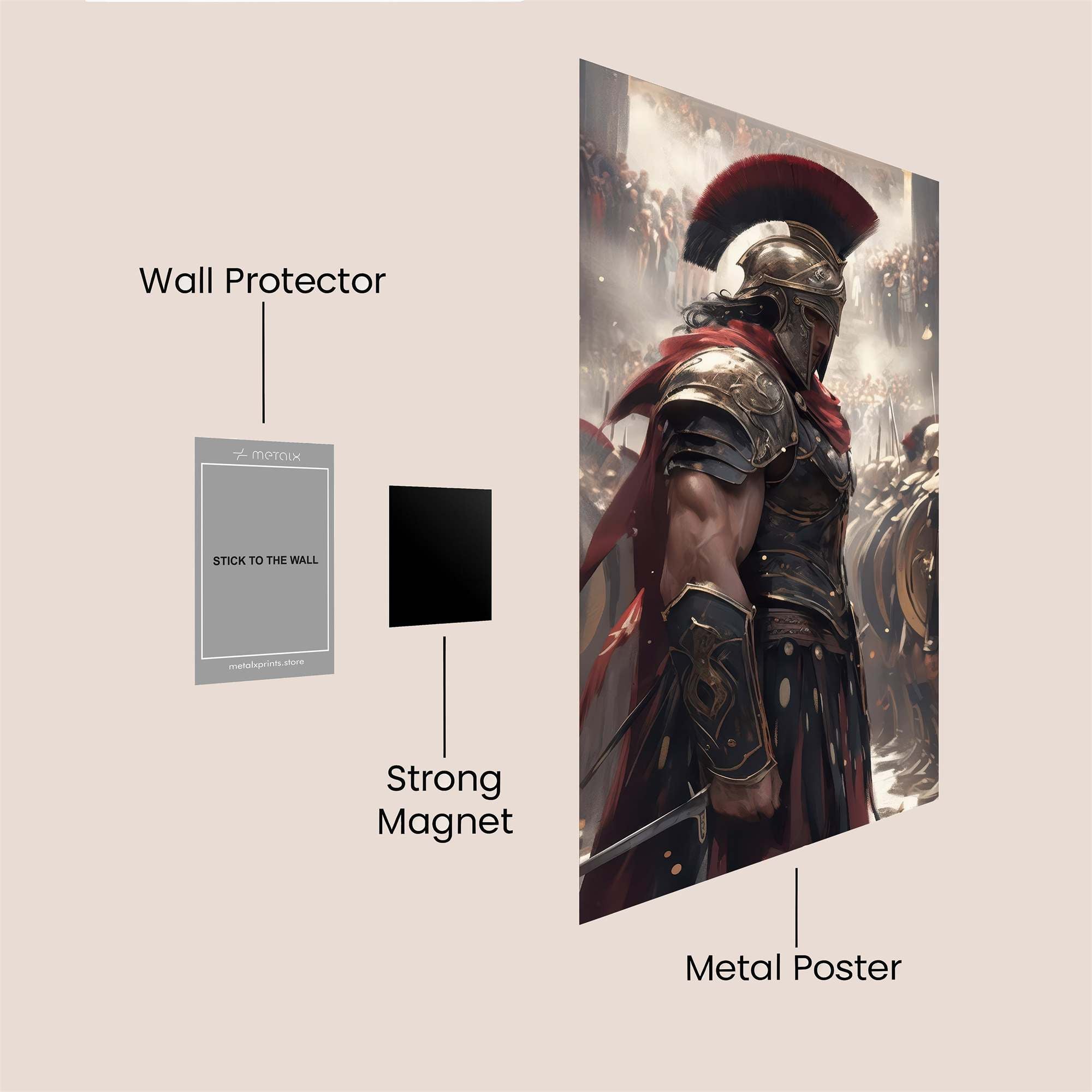 Spartan Valor Safe Wall Magnetic / M