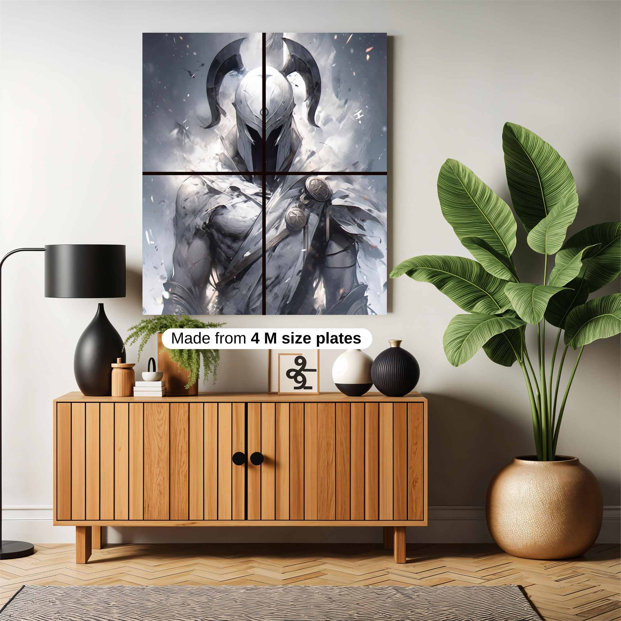 Doomed Warrior Safe Wall Magnetic / M