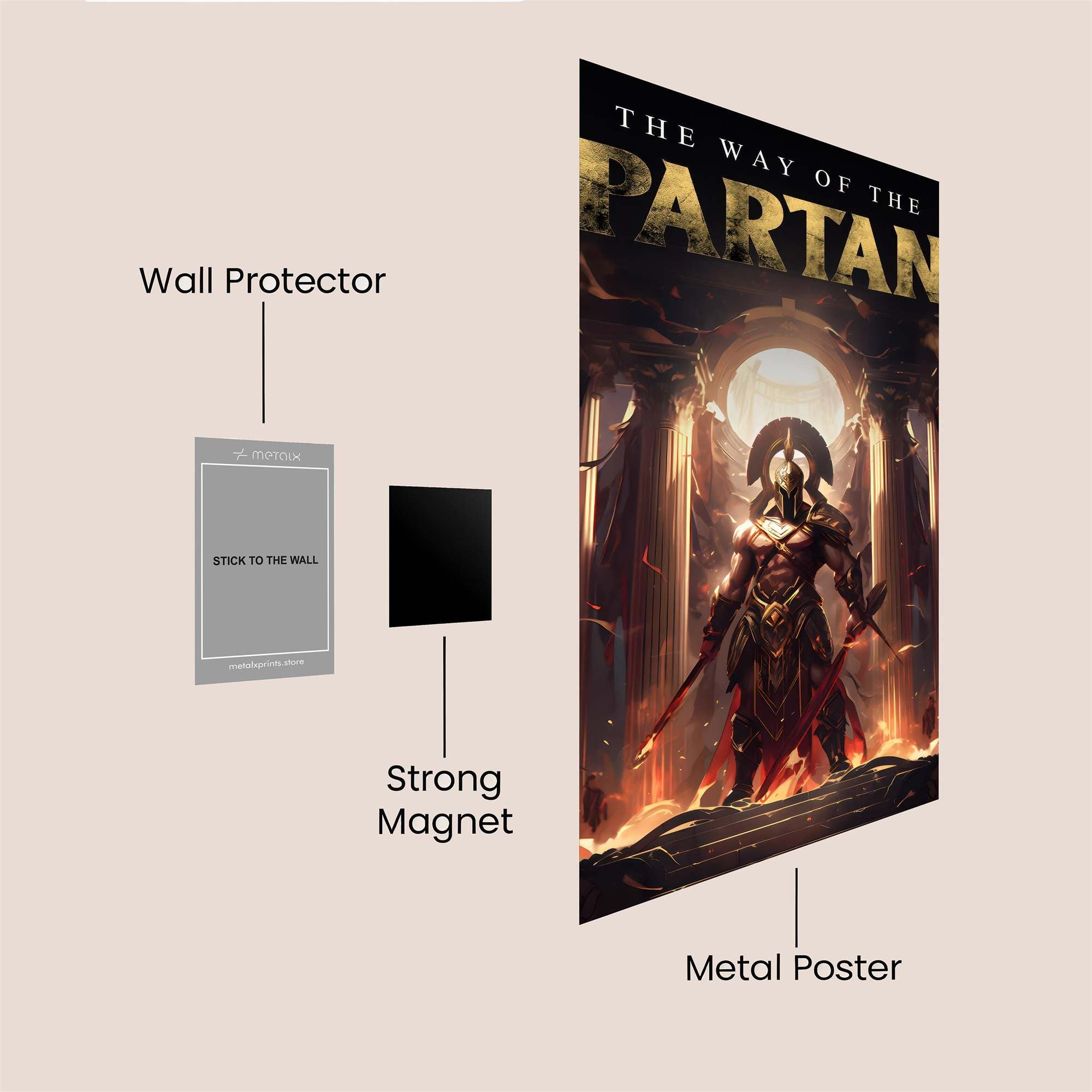 Spartan Valor Safe Wall Magnetic / M