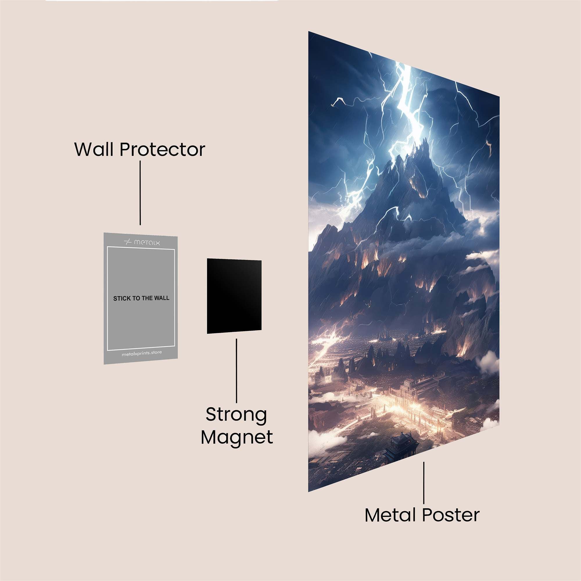 Stormpeak Fury Safe Wall Magnetic / M