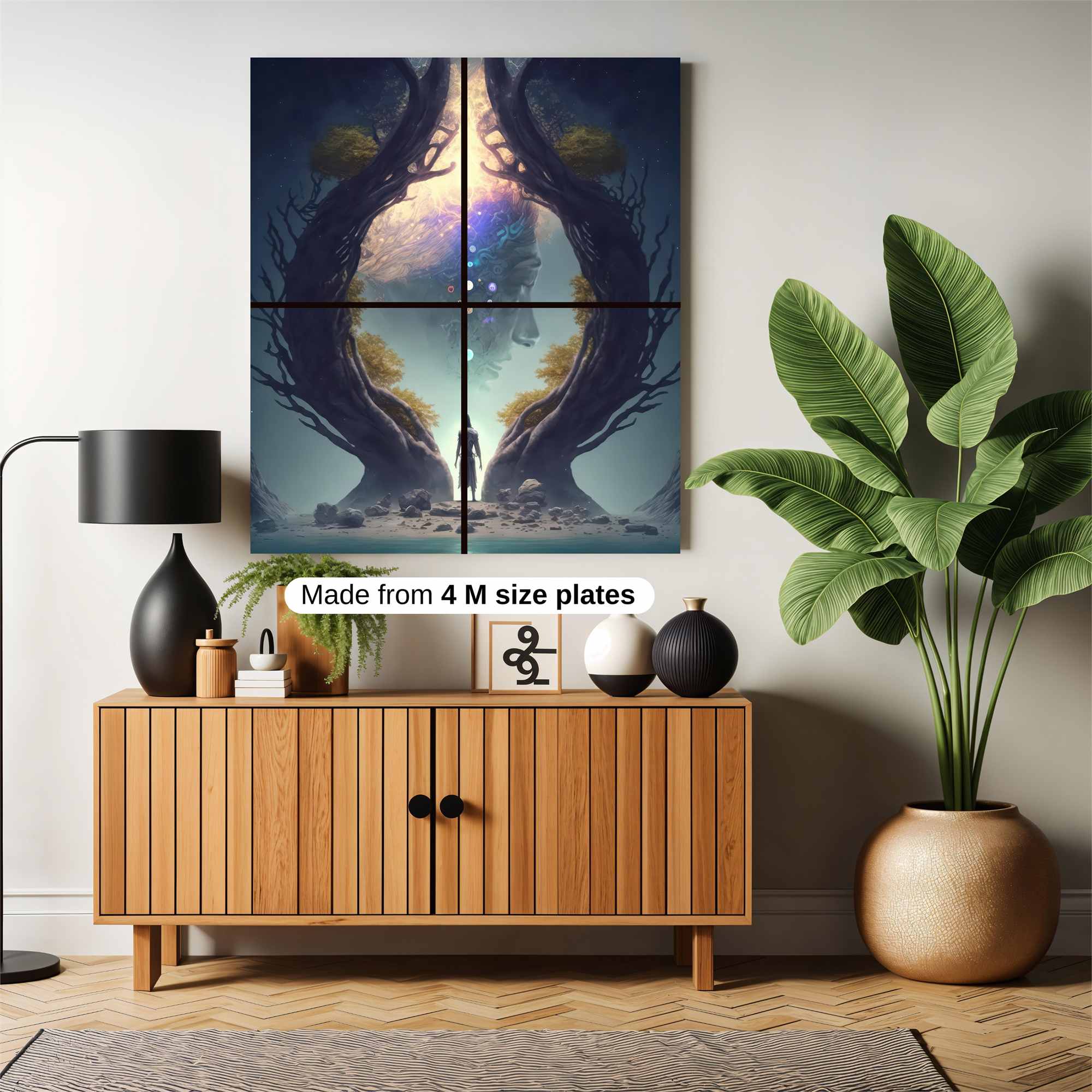 Cosmic Serenity Safe Wall Magnetic / M
