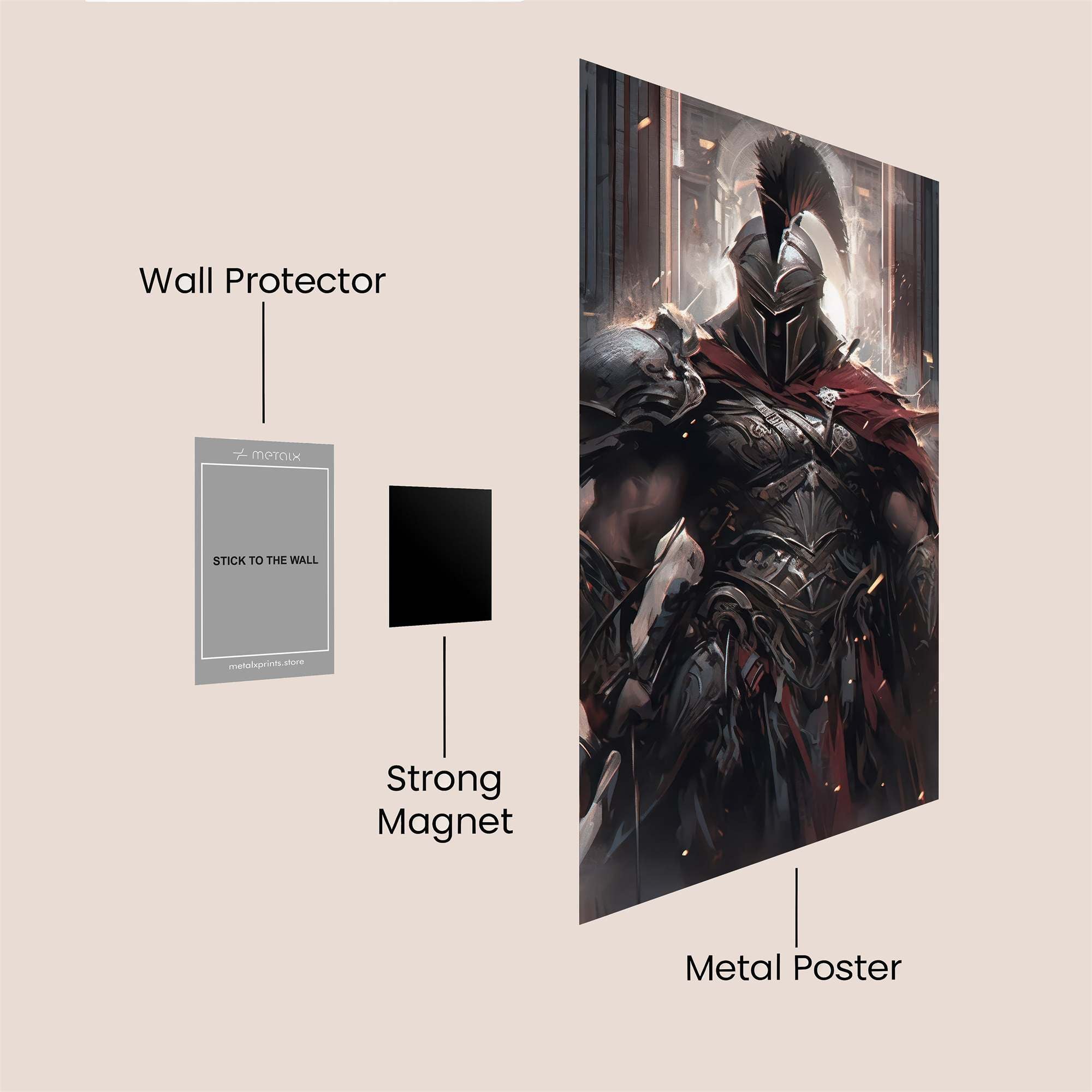 Spartan Valor Safe Wall Magnetic / M