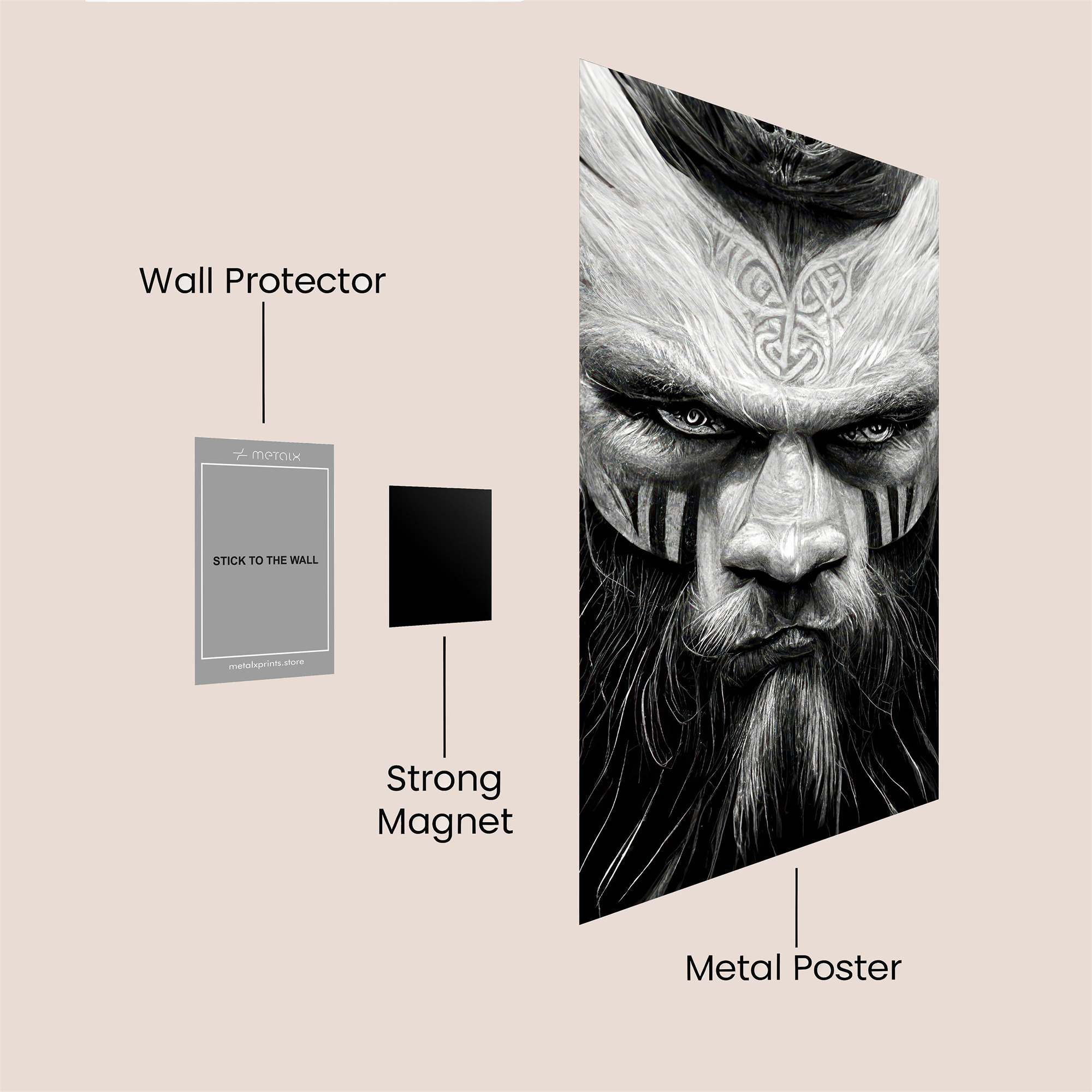 Loki Enigmatic Safe Wall Magnetic / M