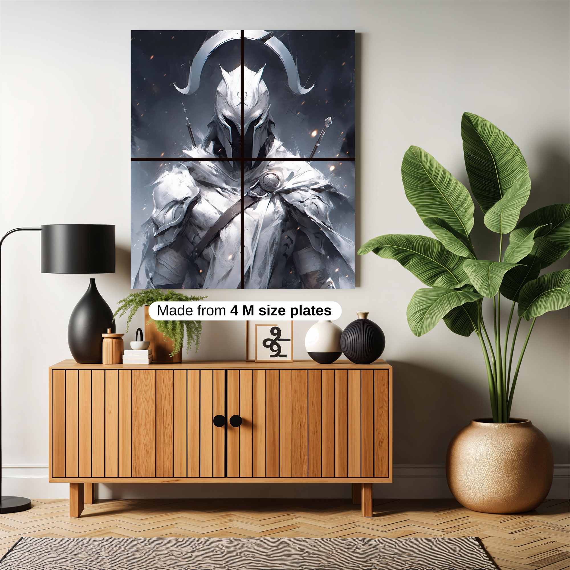 Moonlit Knight Safe Wall Magnetic / M