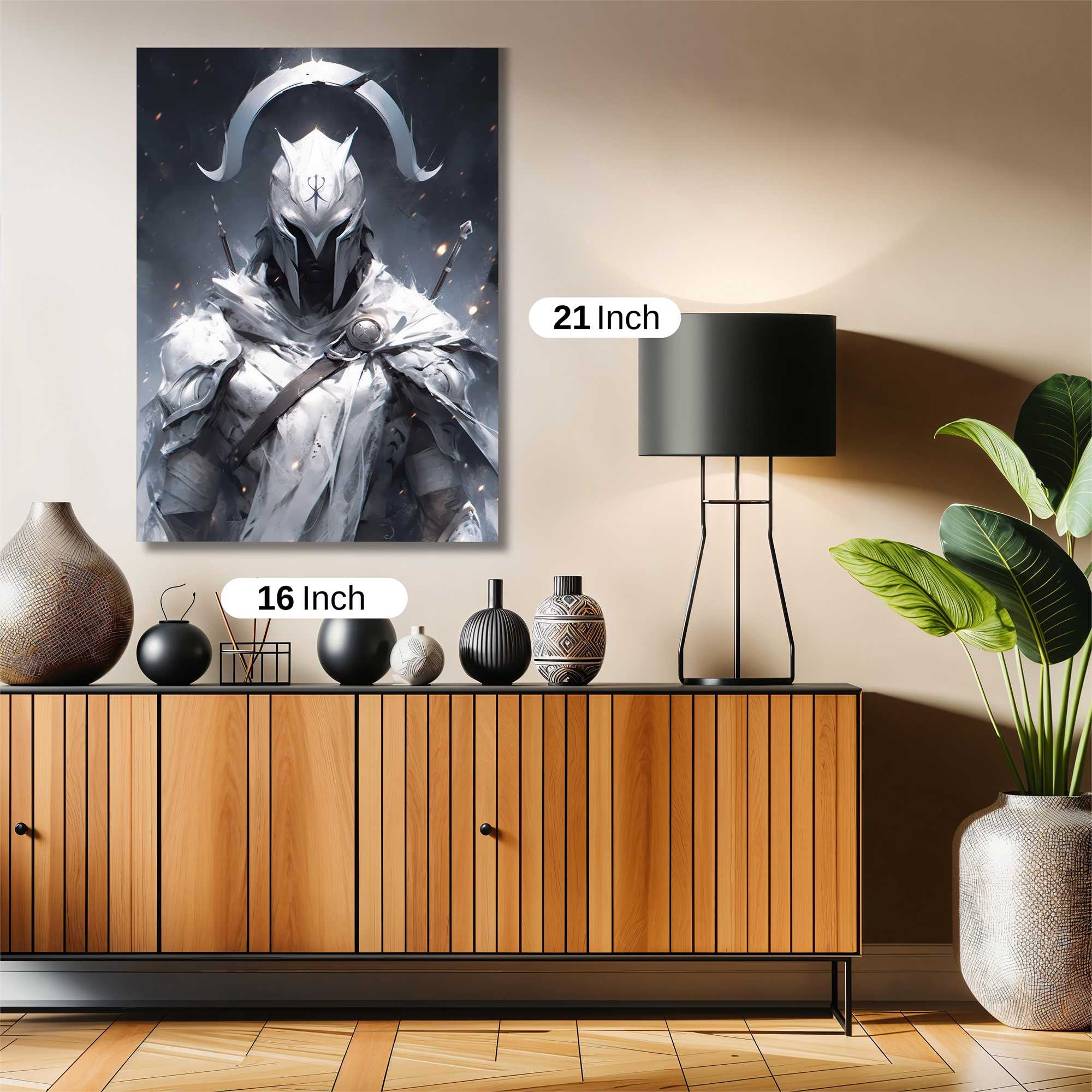 Moonlit Knight Safe Wall Magnetic / M