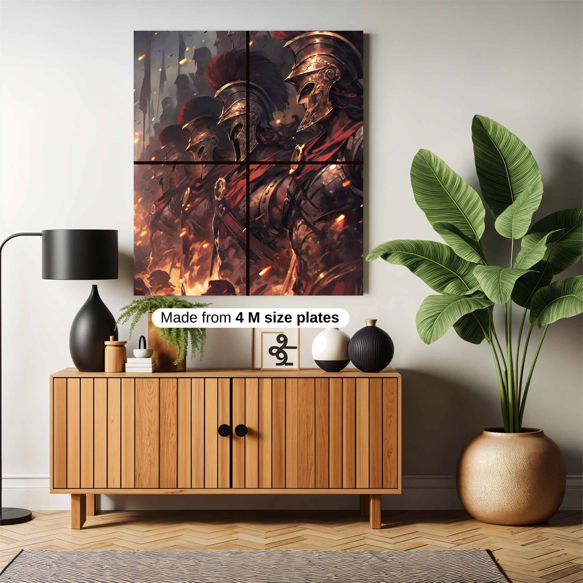Spartans Blaze Safe Wall Magnetic / M