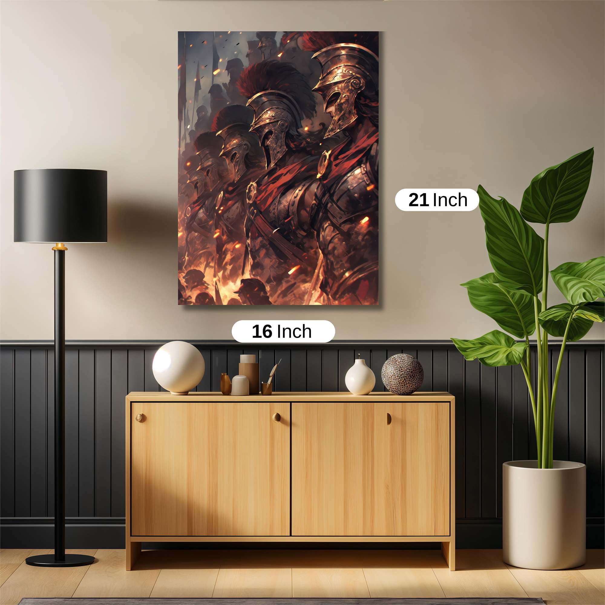 Spartans Blaze Safe Wall Magnetic / M