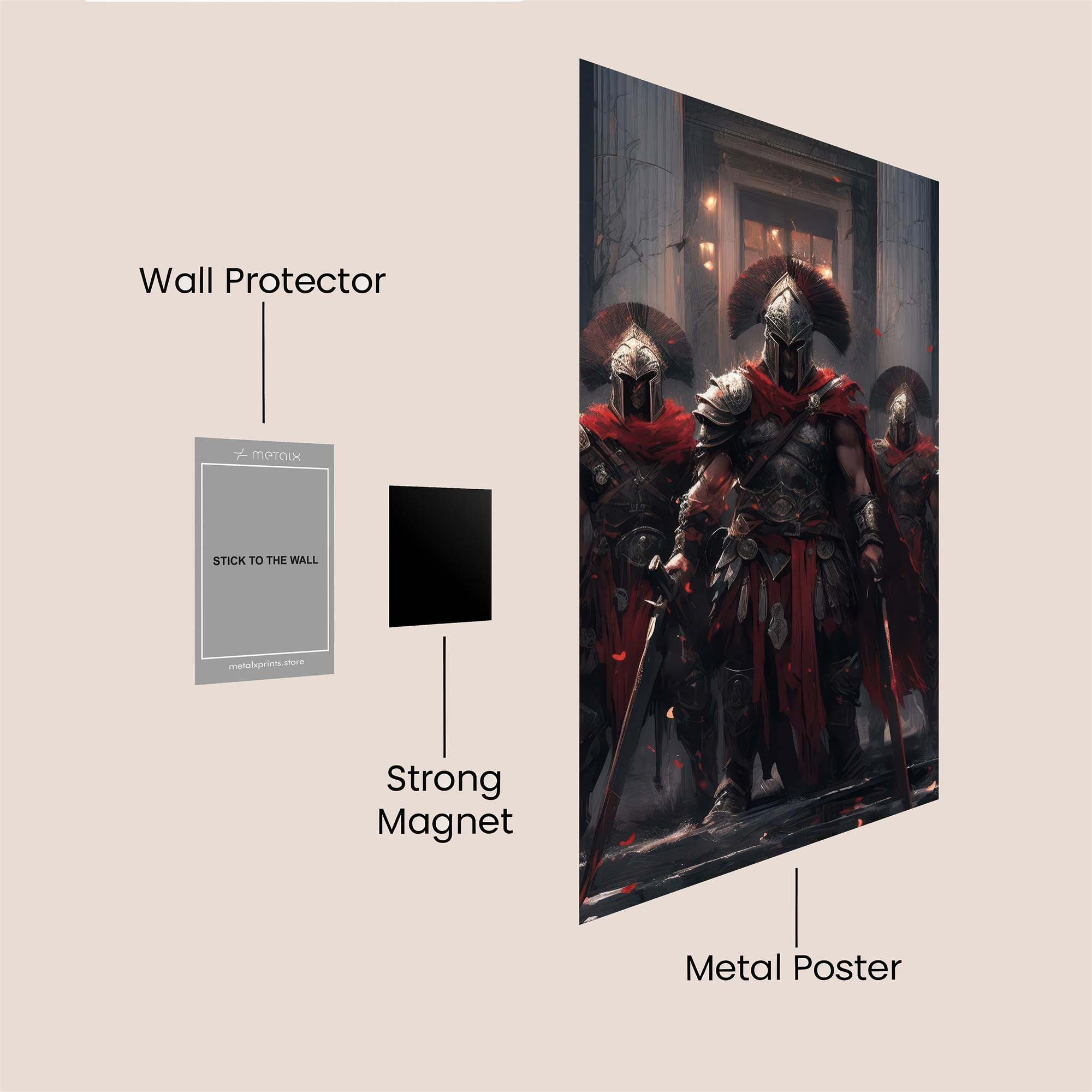 Spartans Resolute Safe Wall Magnetic / M
