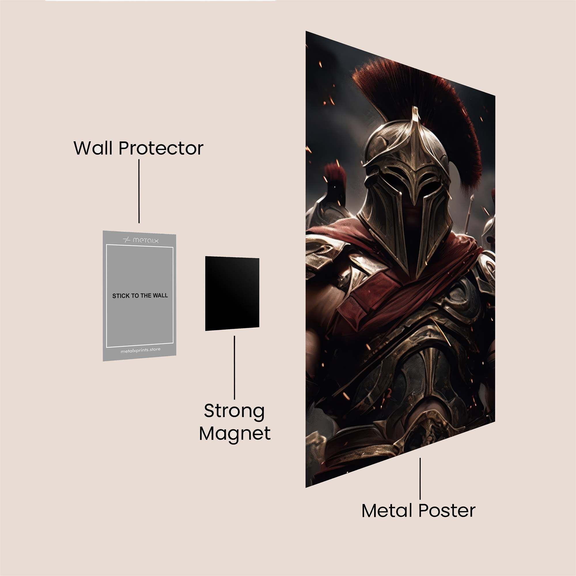Spartan Valor Safe Wall Magnetic / M