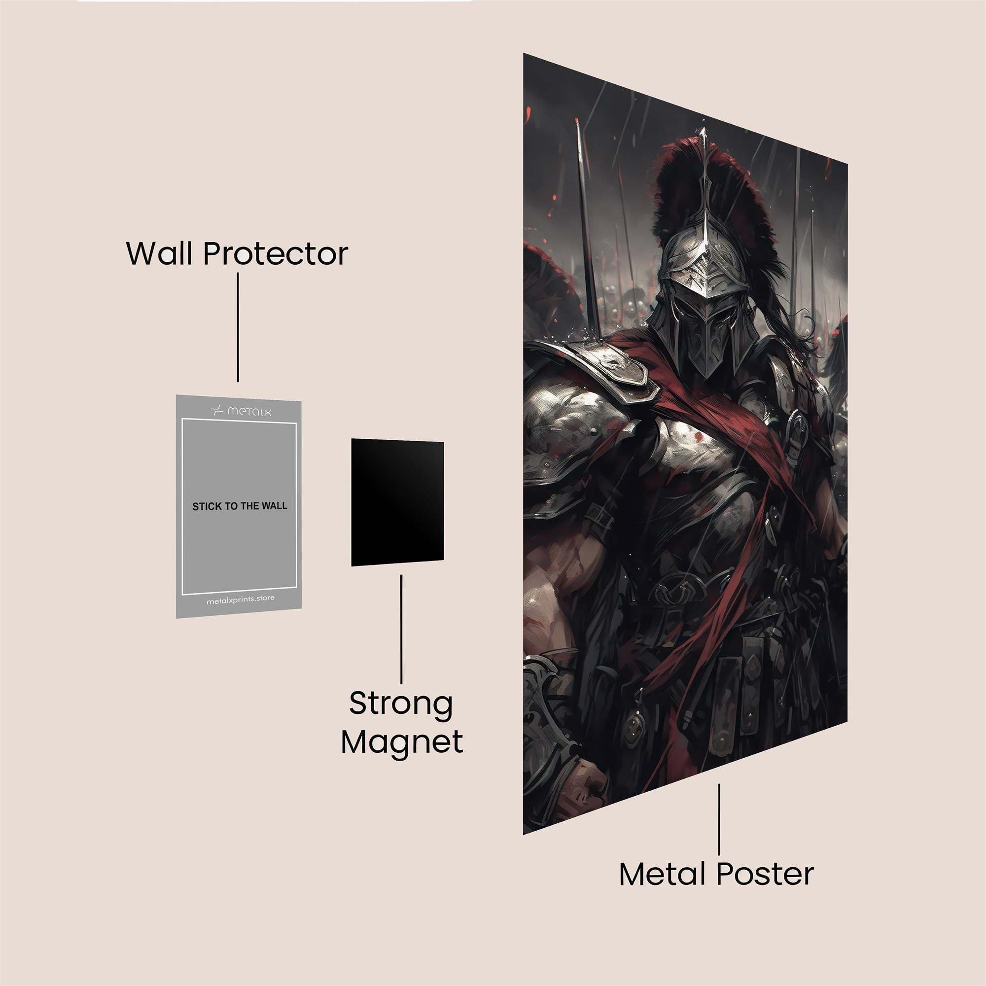 Spartan Fury Safe Wall Magnetic / M
