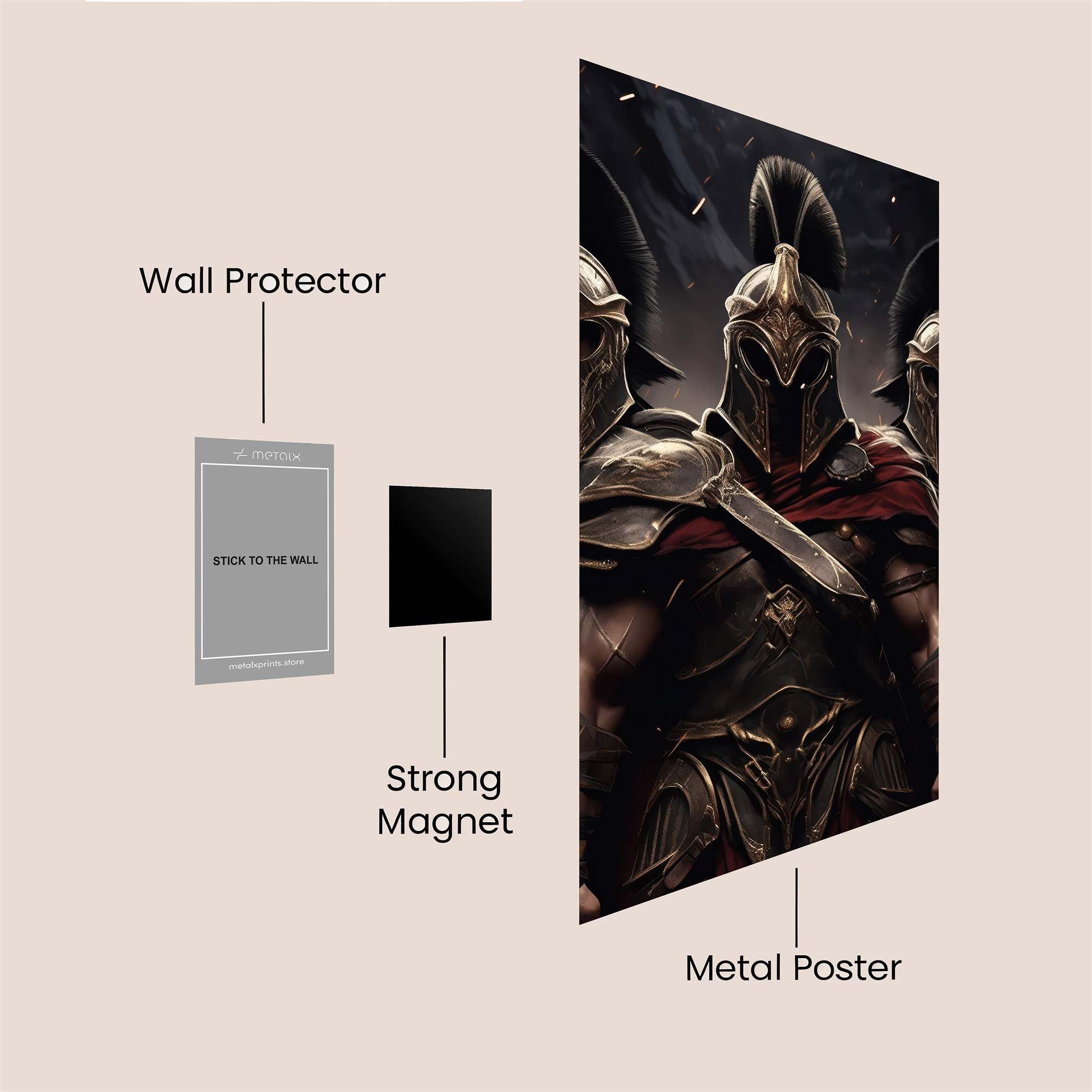 Spartan Valor Safe Wall Magnetic / M