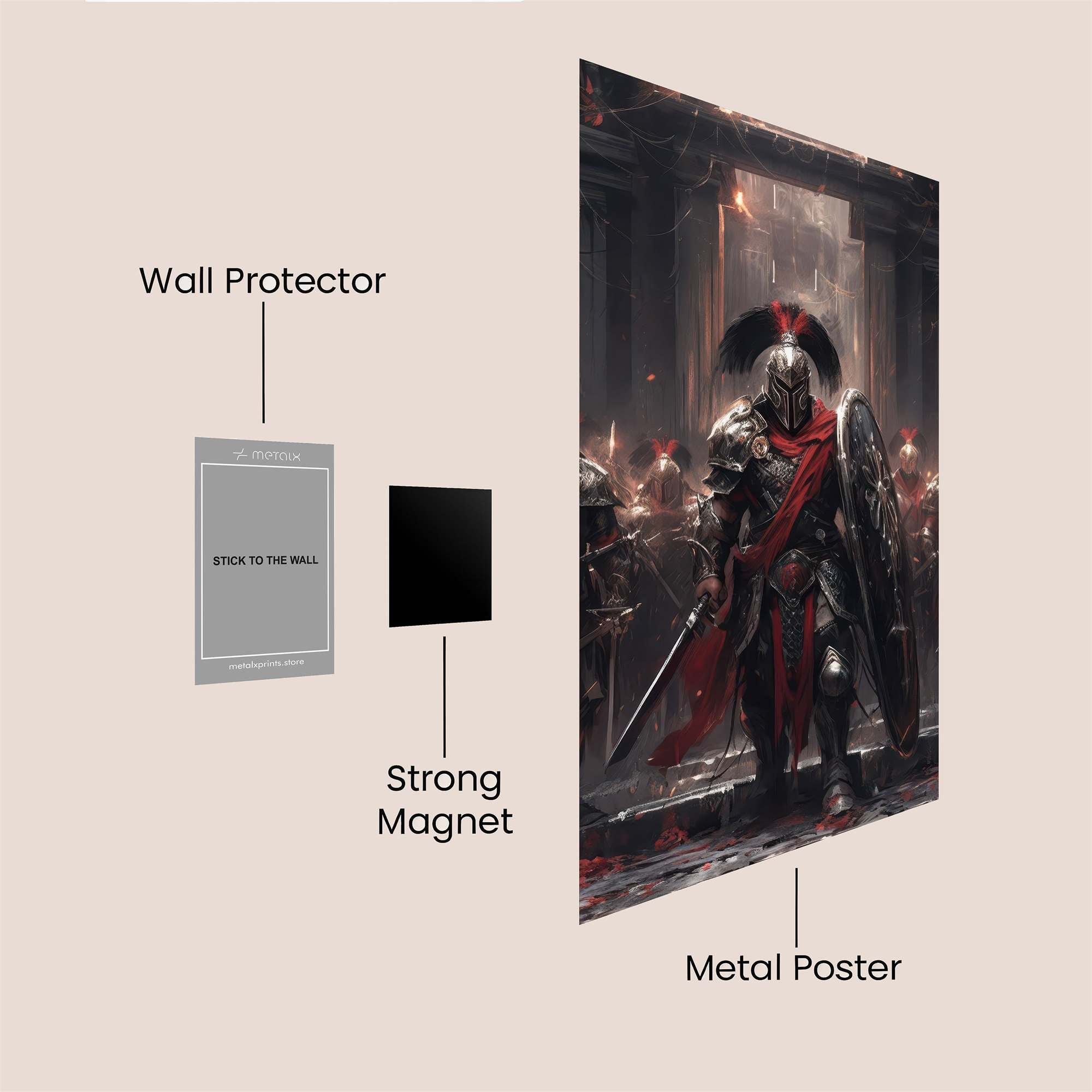 Spartan Valor Safe Wall Magnetic / M