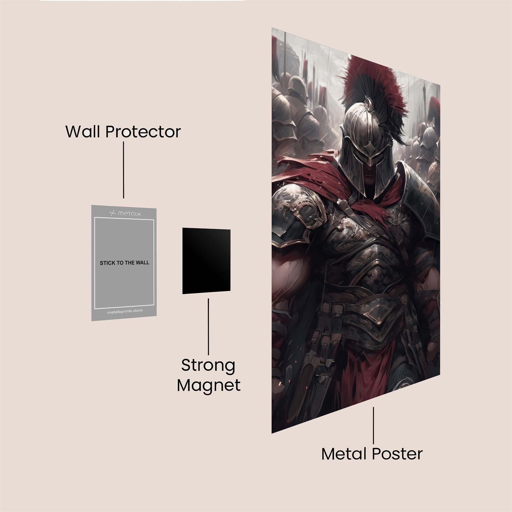 Spartan Valor Safe Wall Magnetic / M