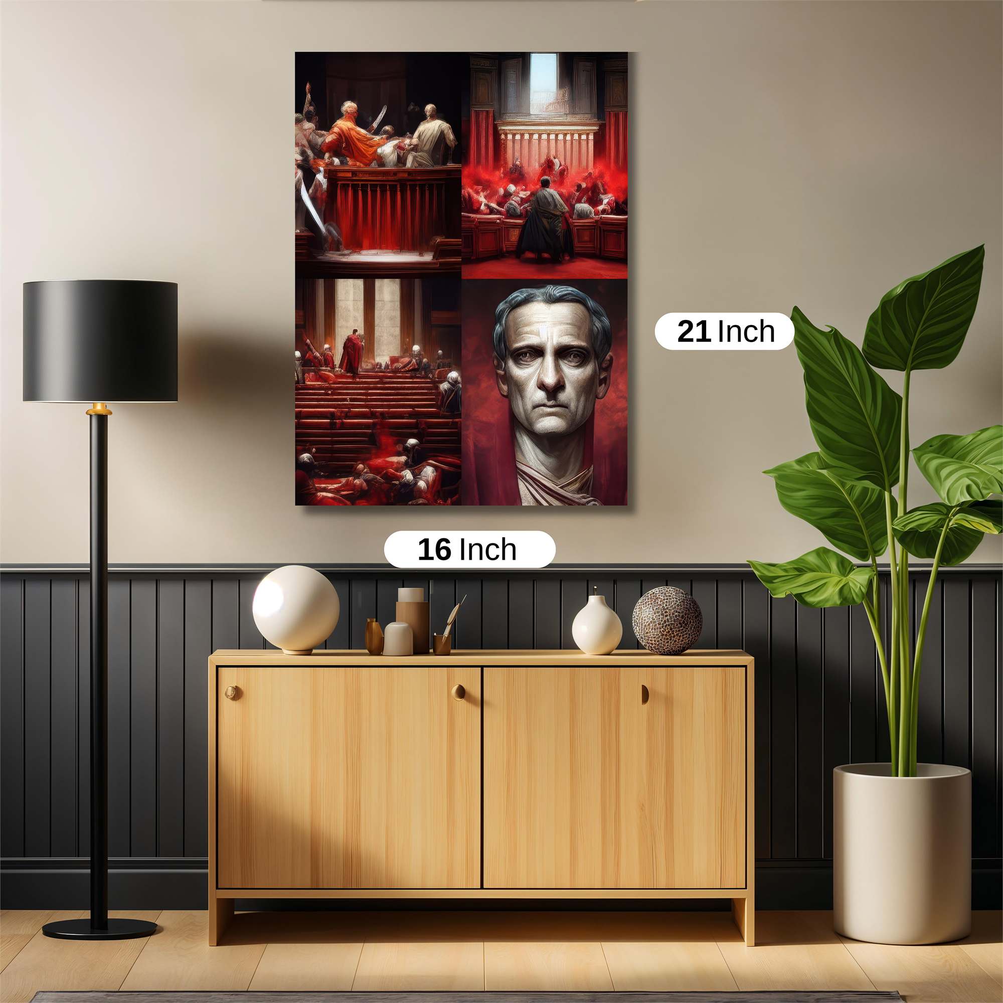 Caesar's Demise Safe Wall Magnetic / M