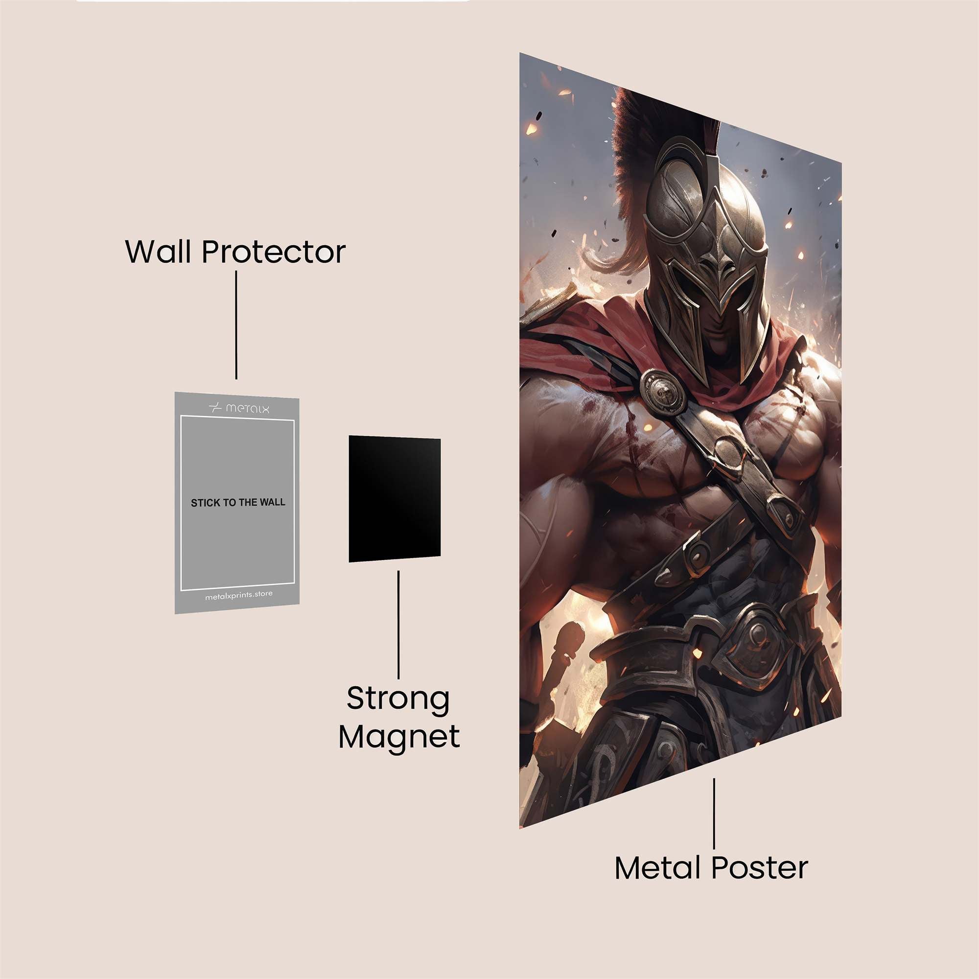 Spartan Valor Safe Wall Magnetic / M
