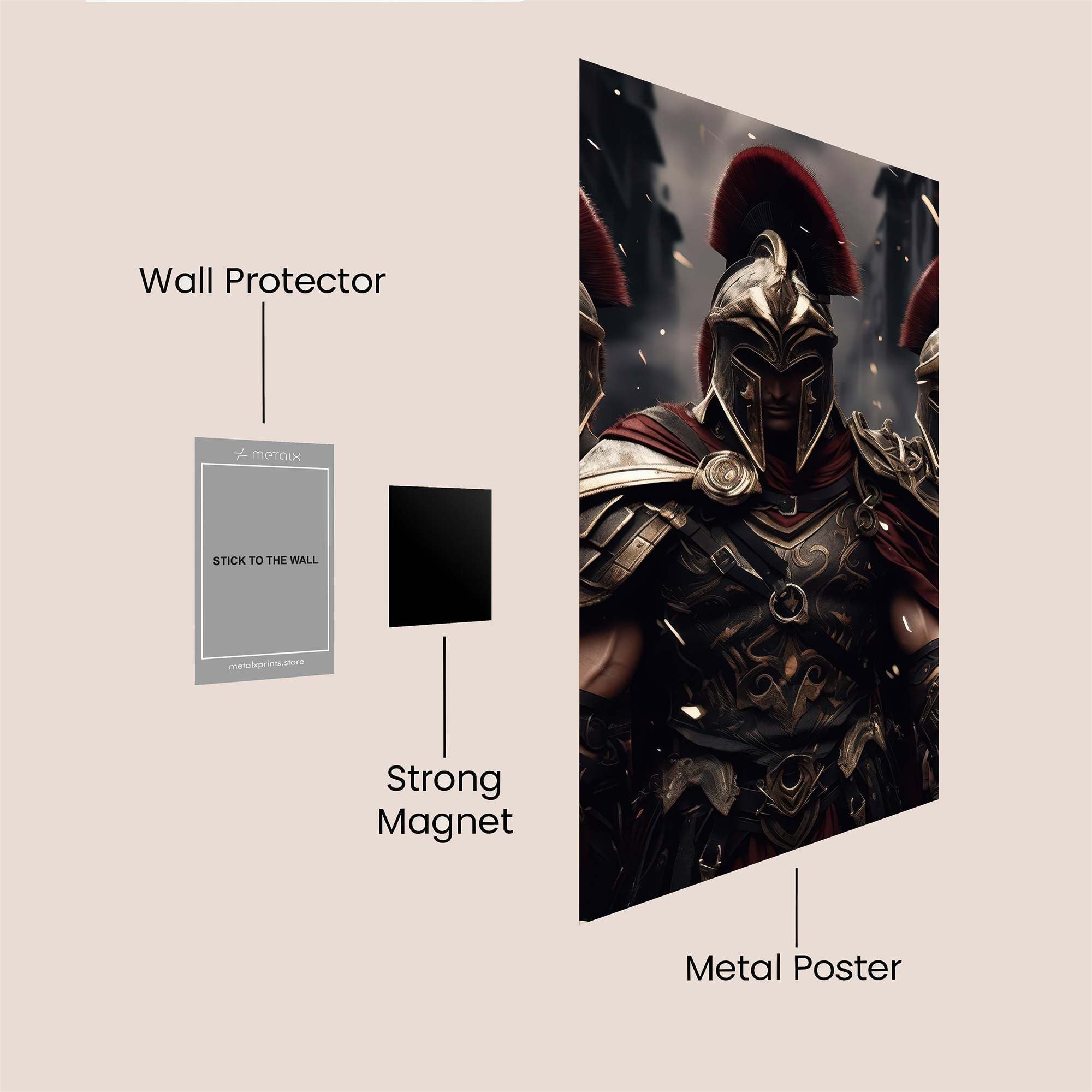 Spartan Resolute Safe Wall Magnetic / M