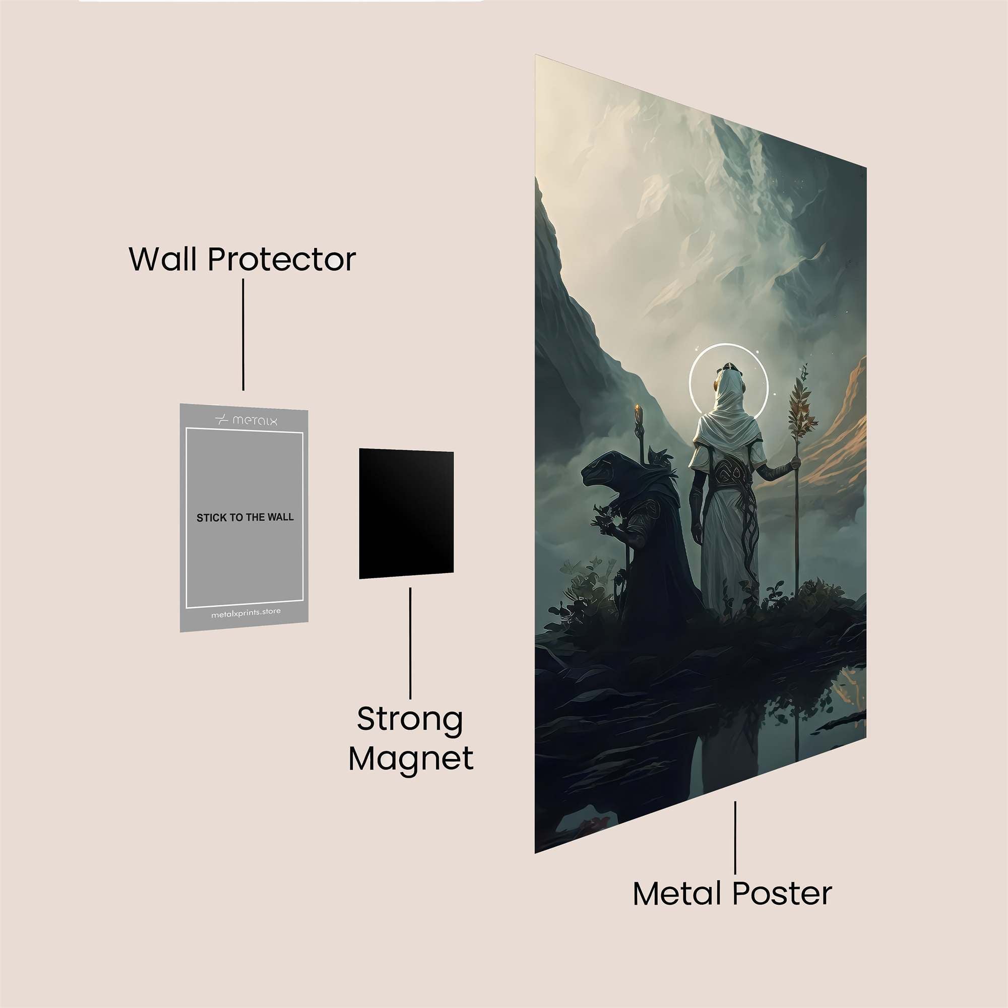 Divine Serenity Safe Wall Magnetic / M