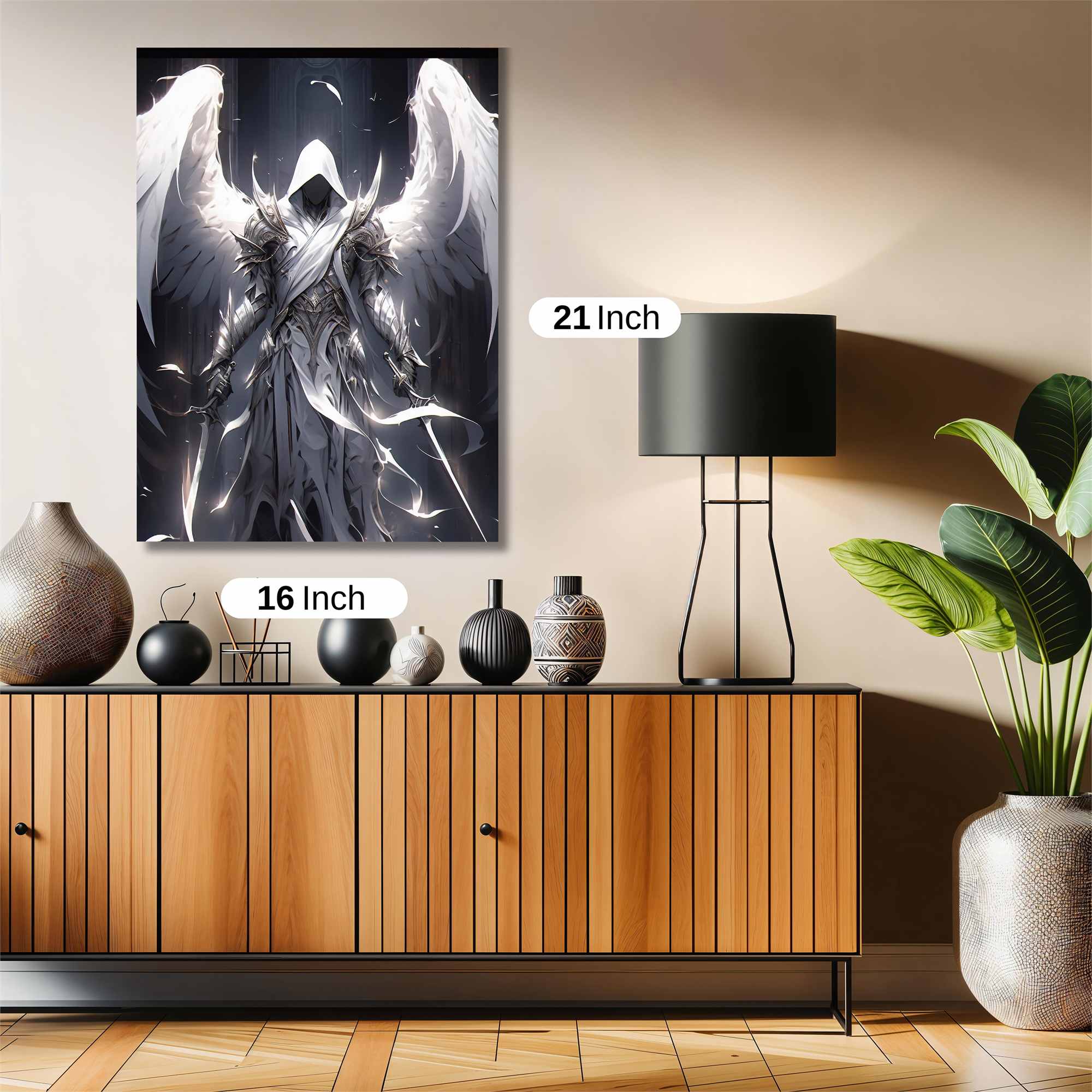 Angel Ascendant Safe Wall Magnetic / M