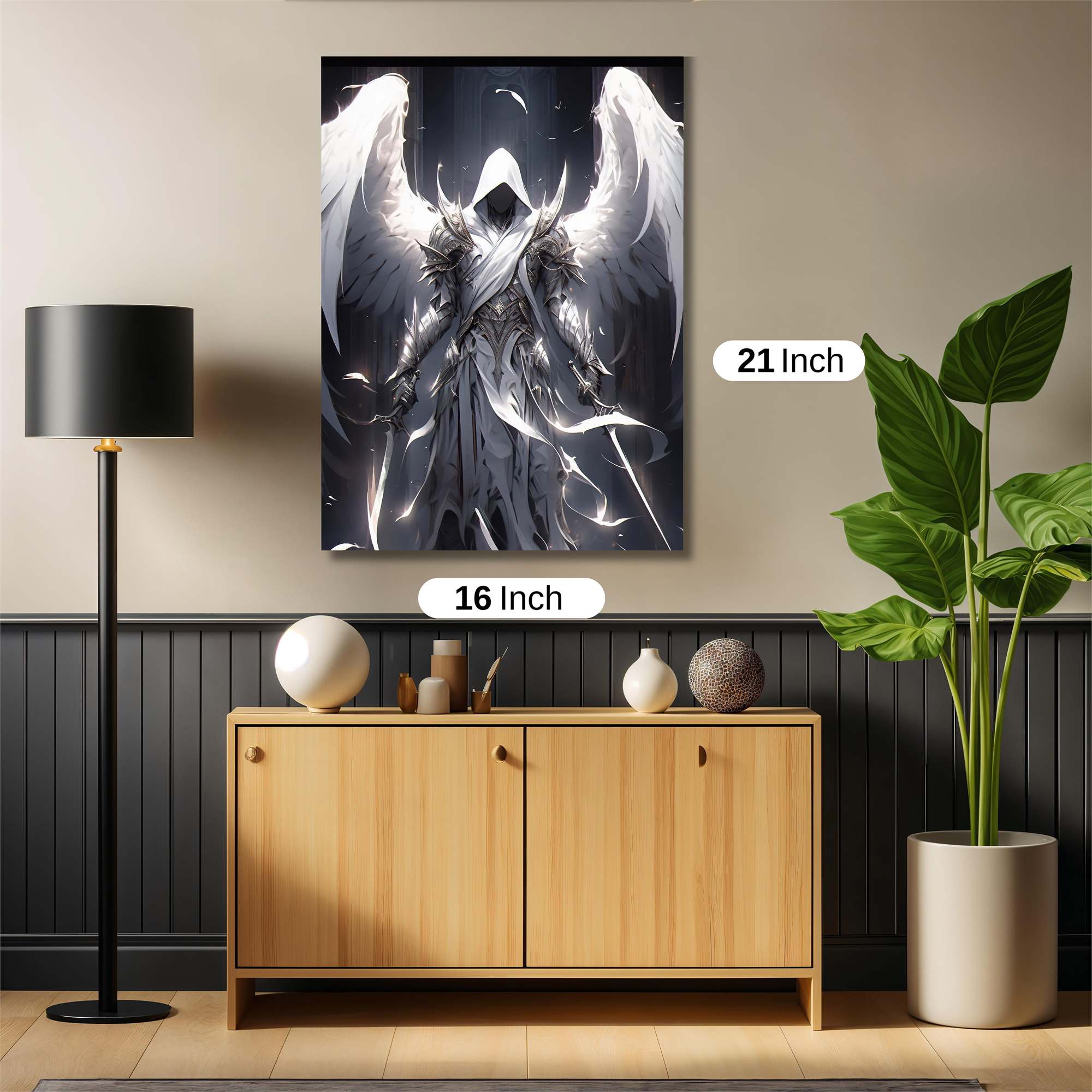 Angel Ascendant Safe Wall Magnetic / M