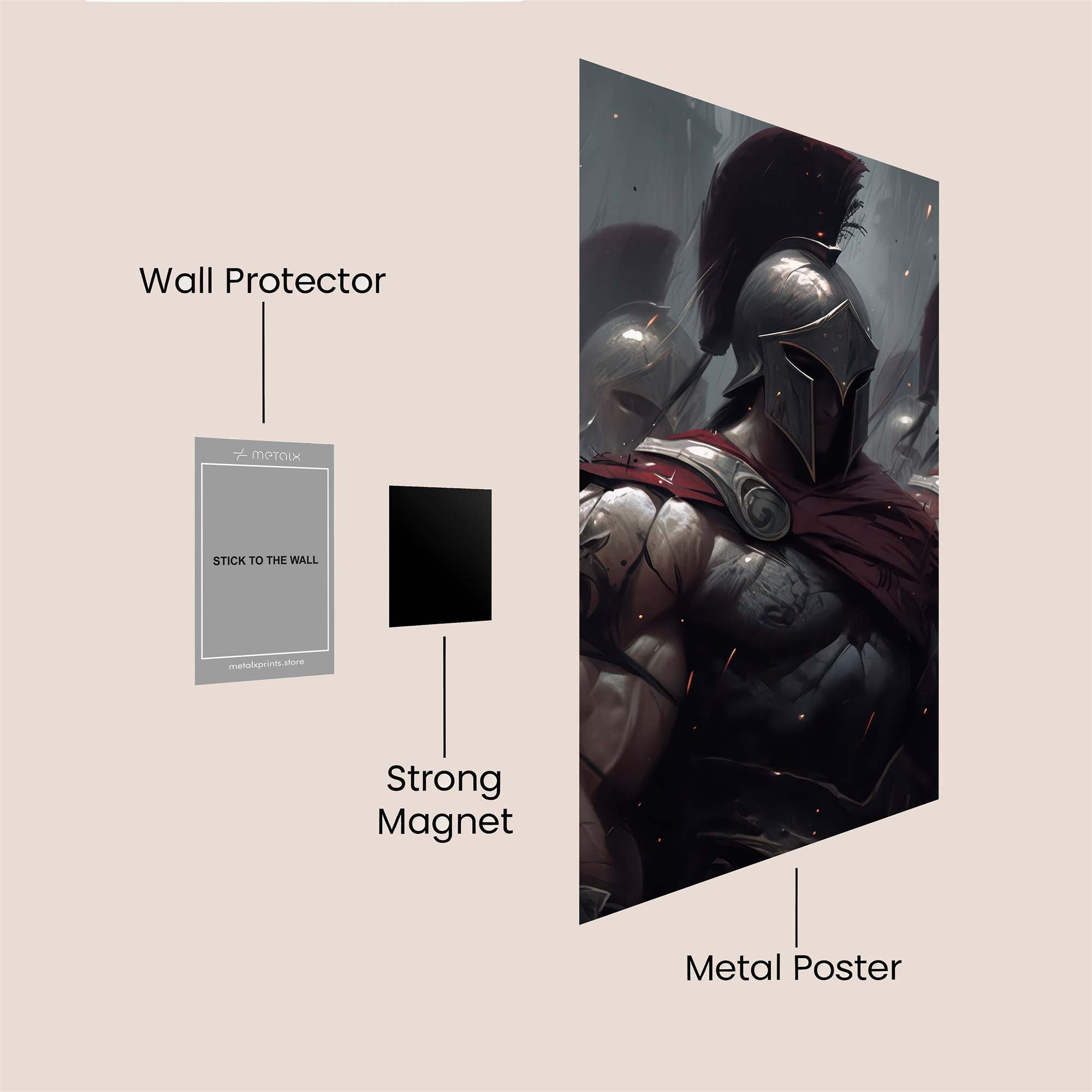 Spartan Resolute Safe Wall Magnetic / M