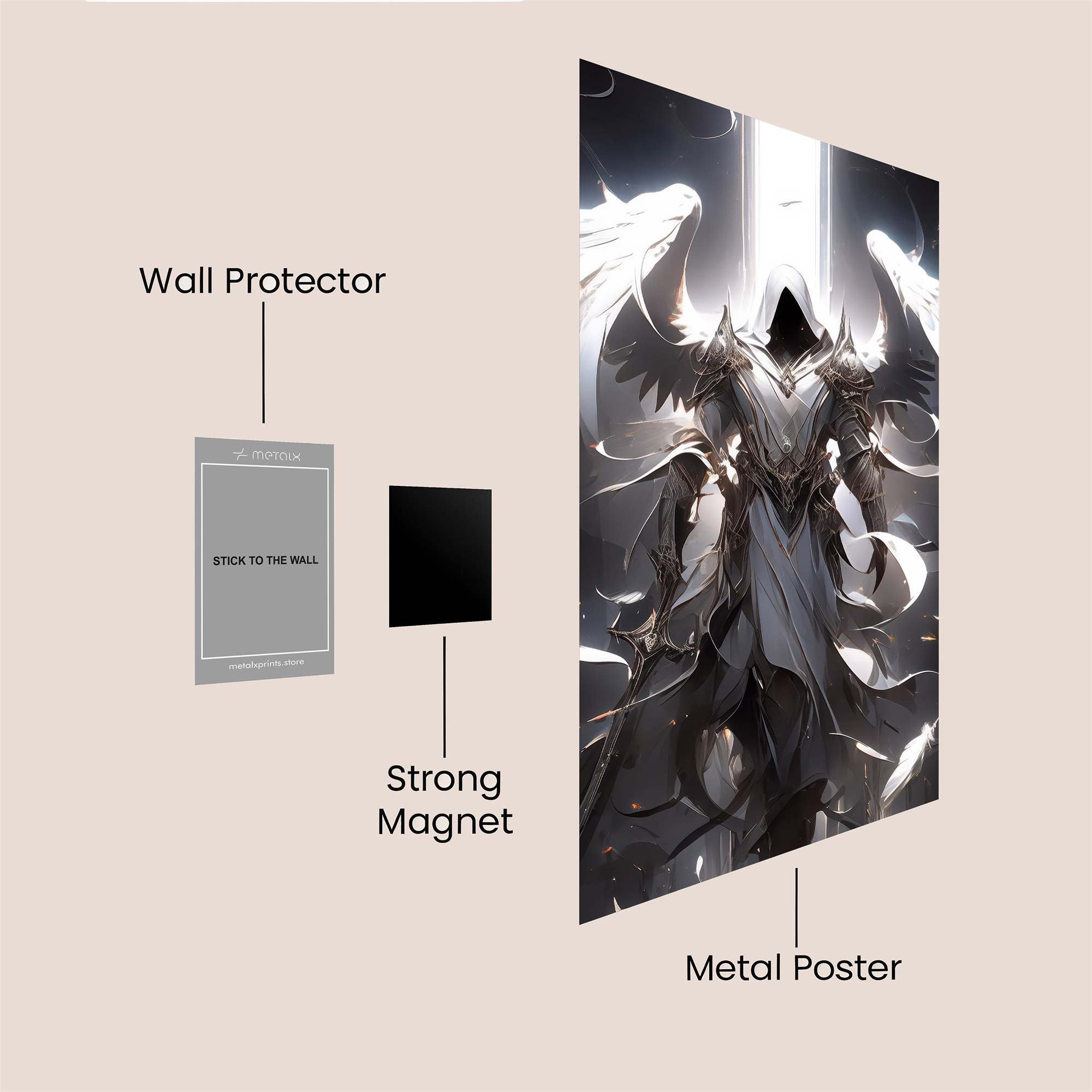 Archangel Radiant Safe Wall Magnetic / M