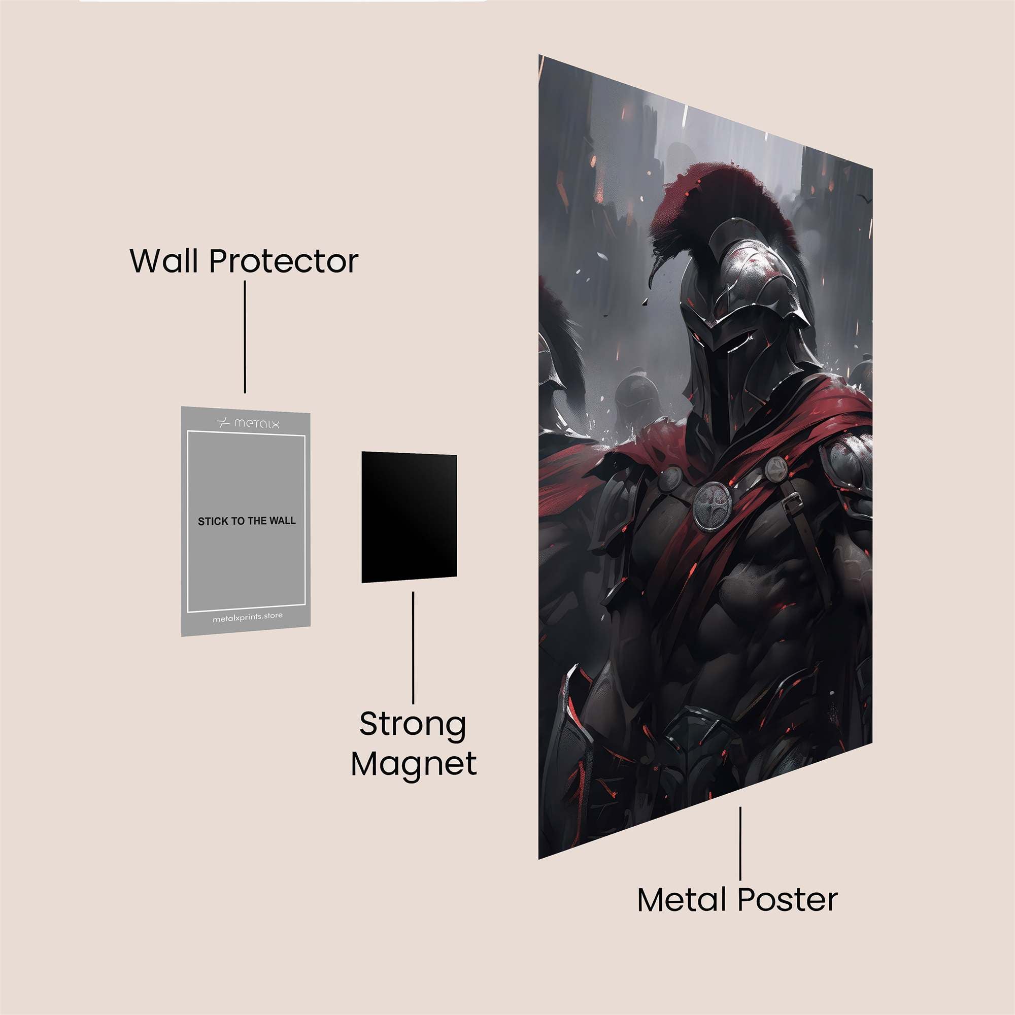 Spartan Valor Safe Wall Magnetic / M