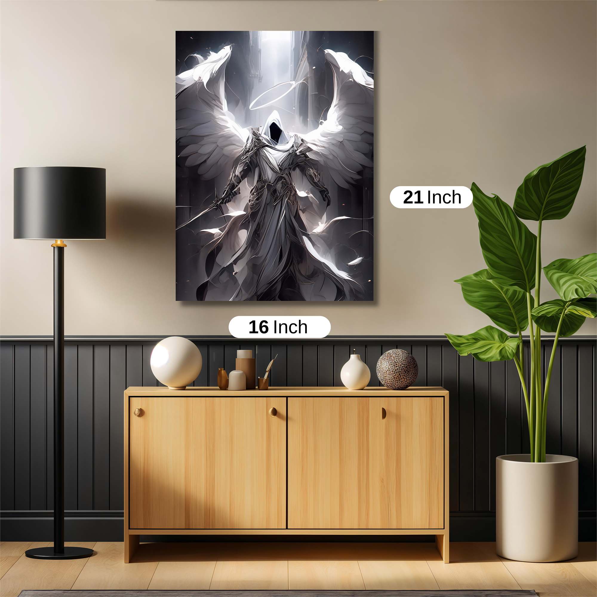 Angel Ascendant Safe Wall Magnetic / M