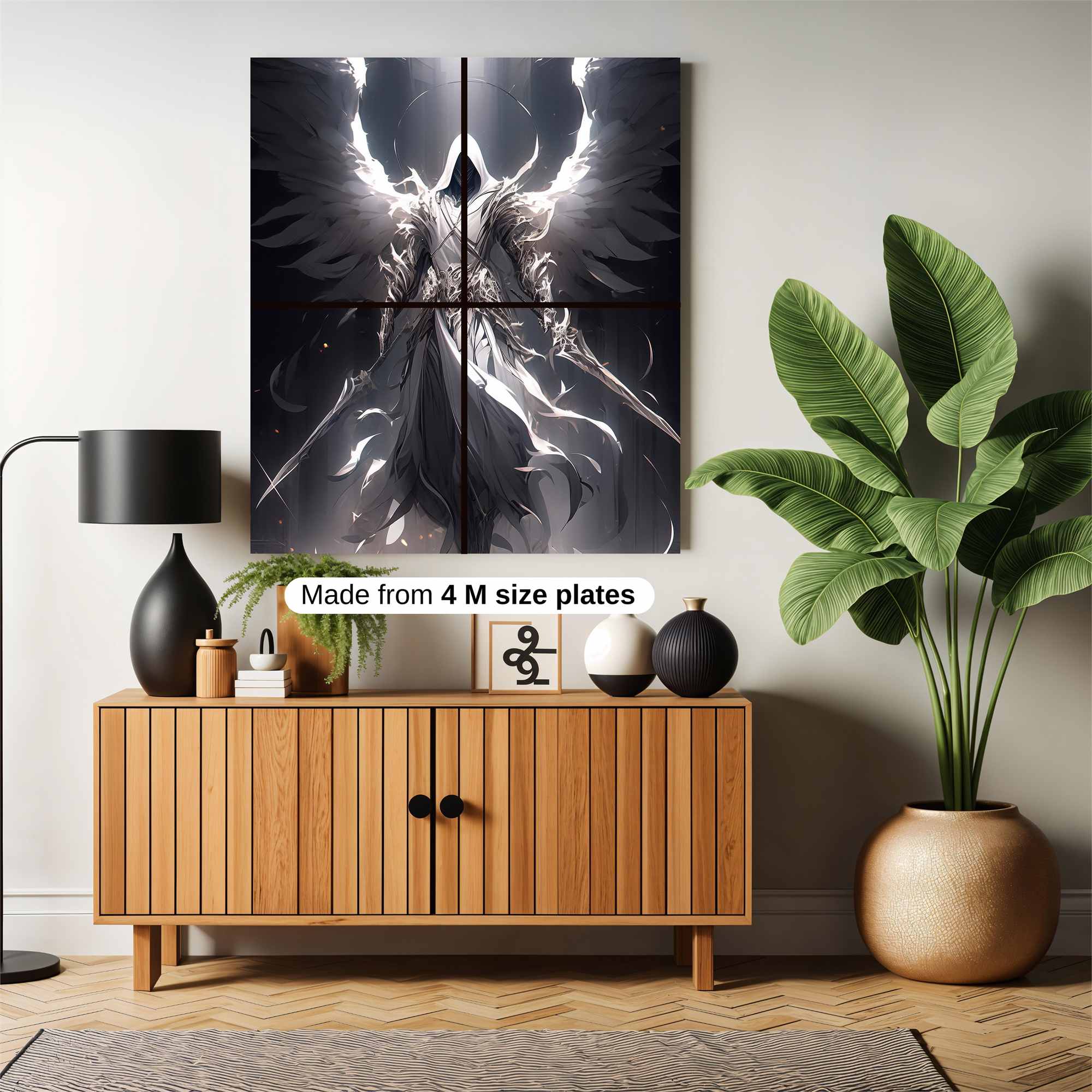 Angel Vengeful Safe Wall Magnetic / M