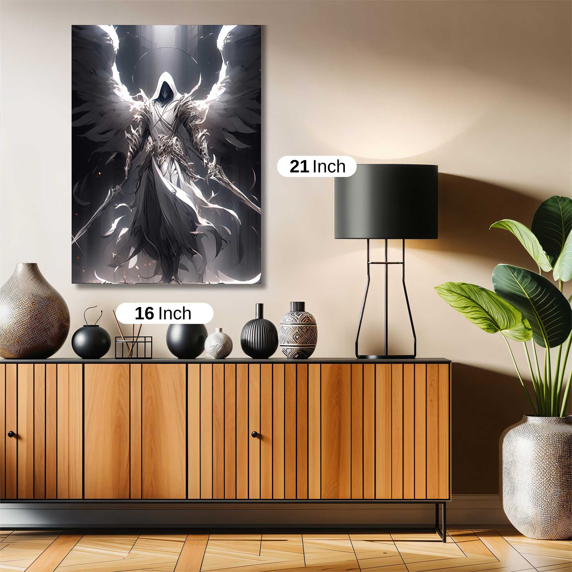 Angel Vengeful Safe Wall Magnetic / M
