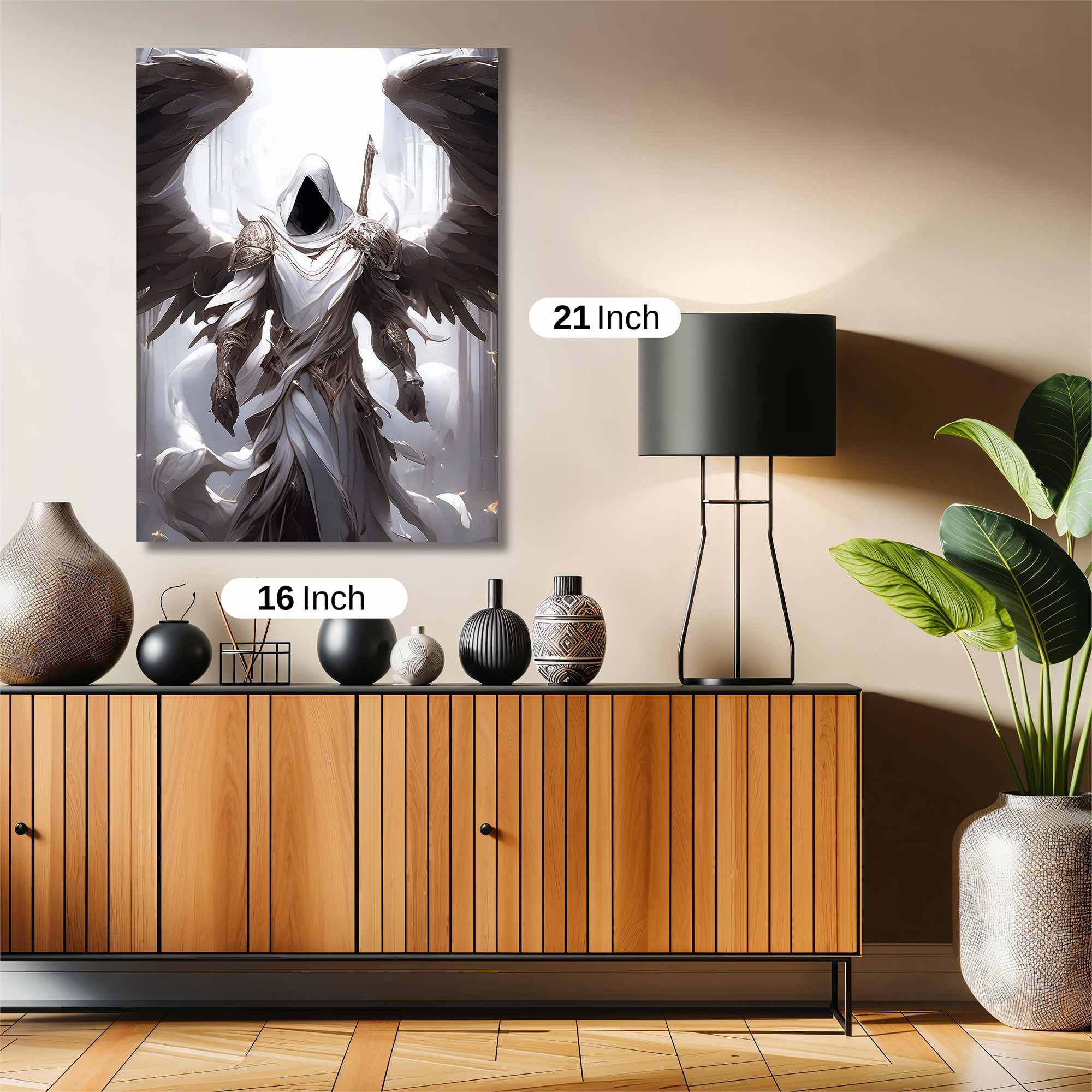 Angel Ascendant Safe Wall Magnetic / M