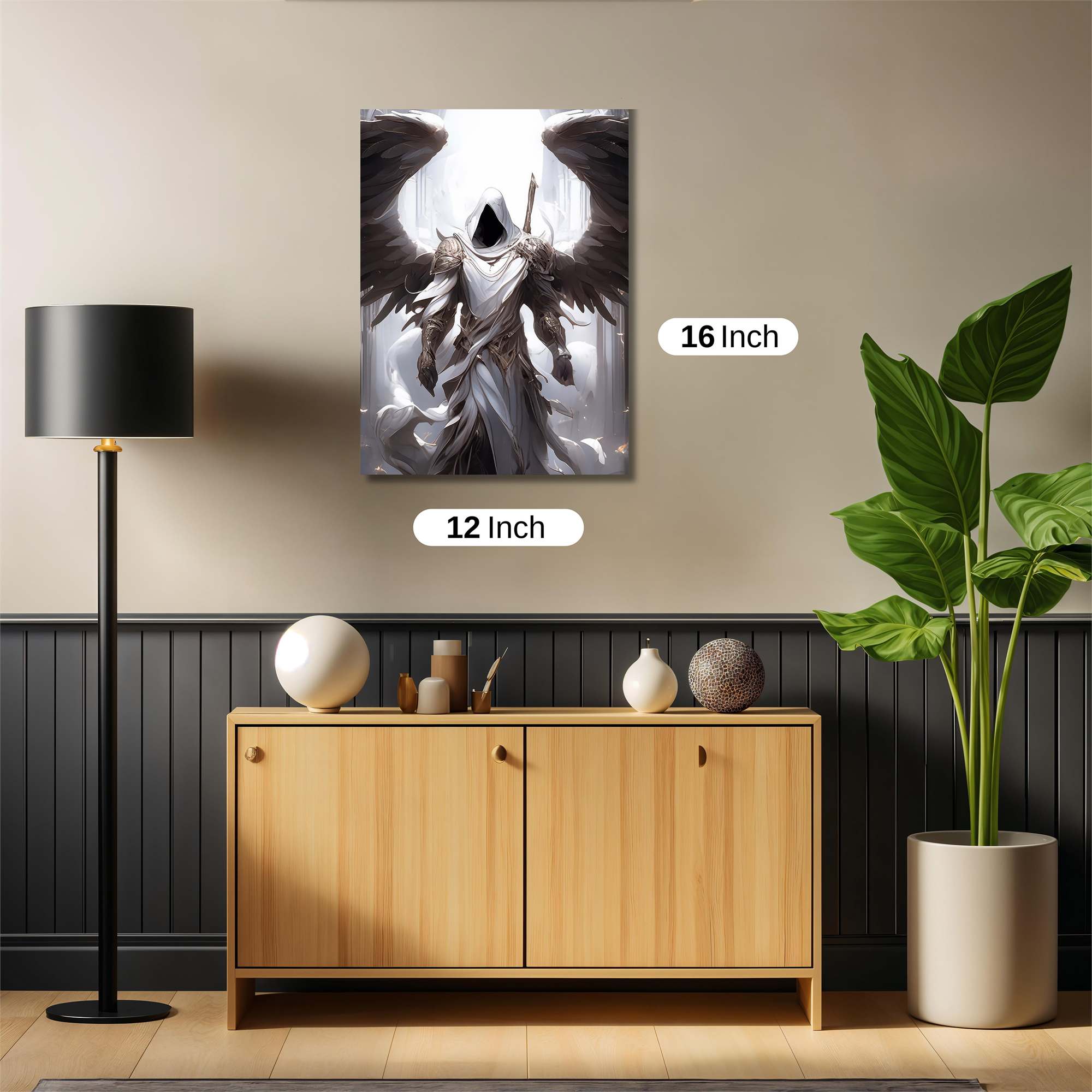 Angel Ascendant Safe Wall Magnetic / M