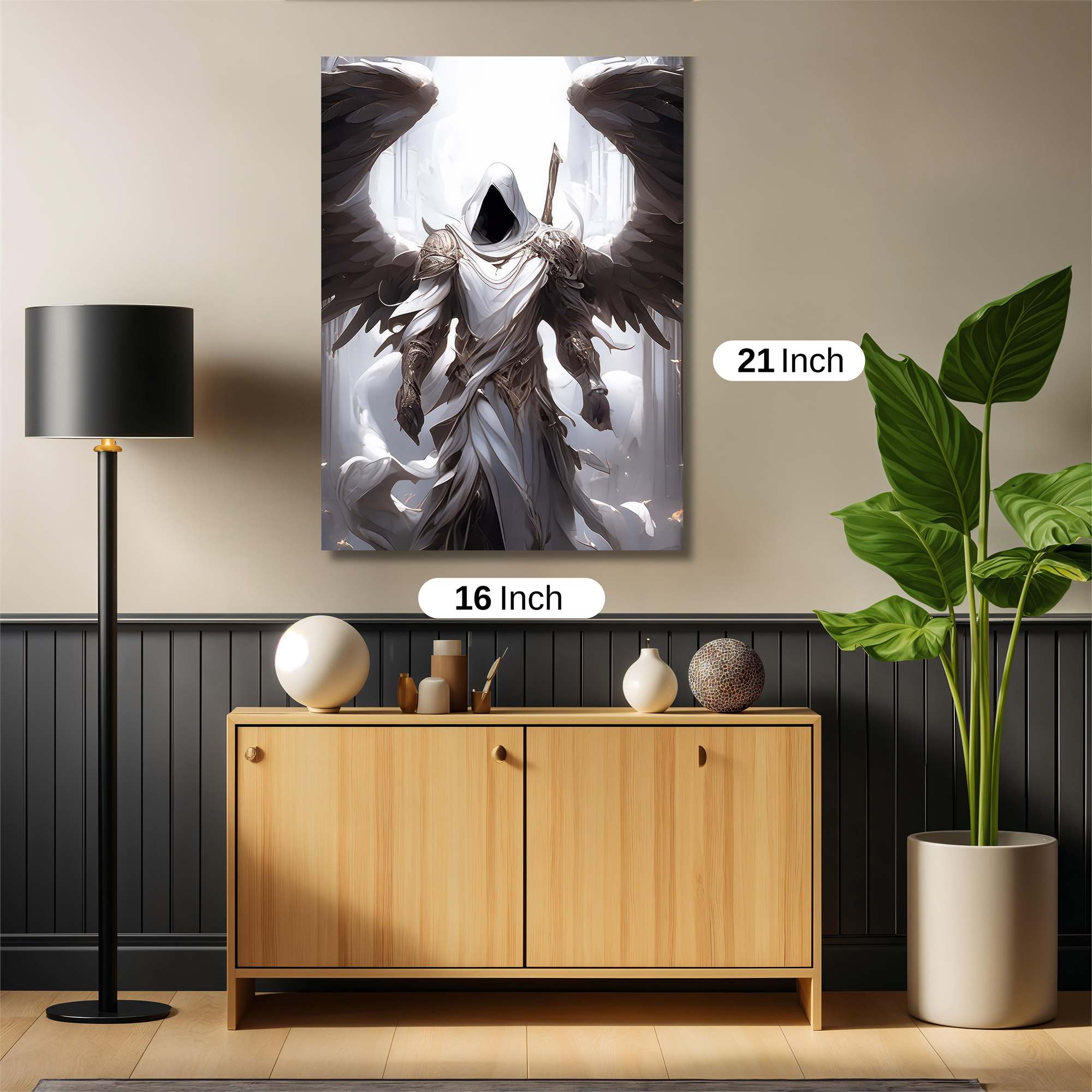 Angel Ascendant Safe Wall Magnetic / M
