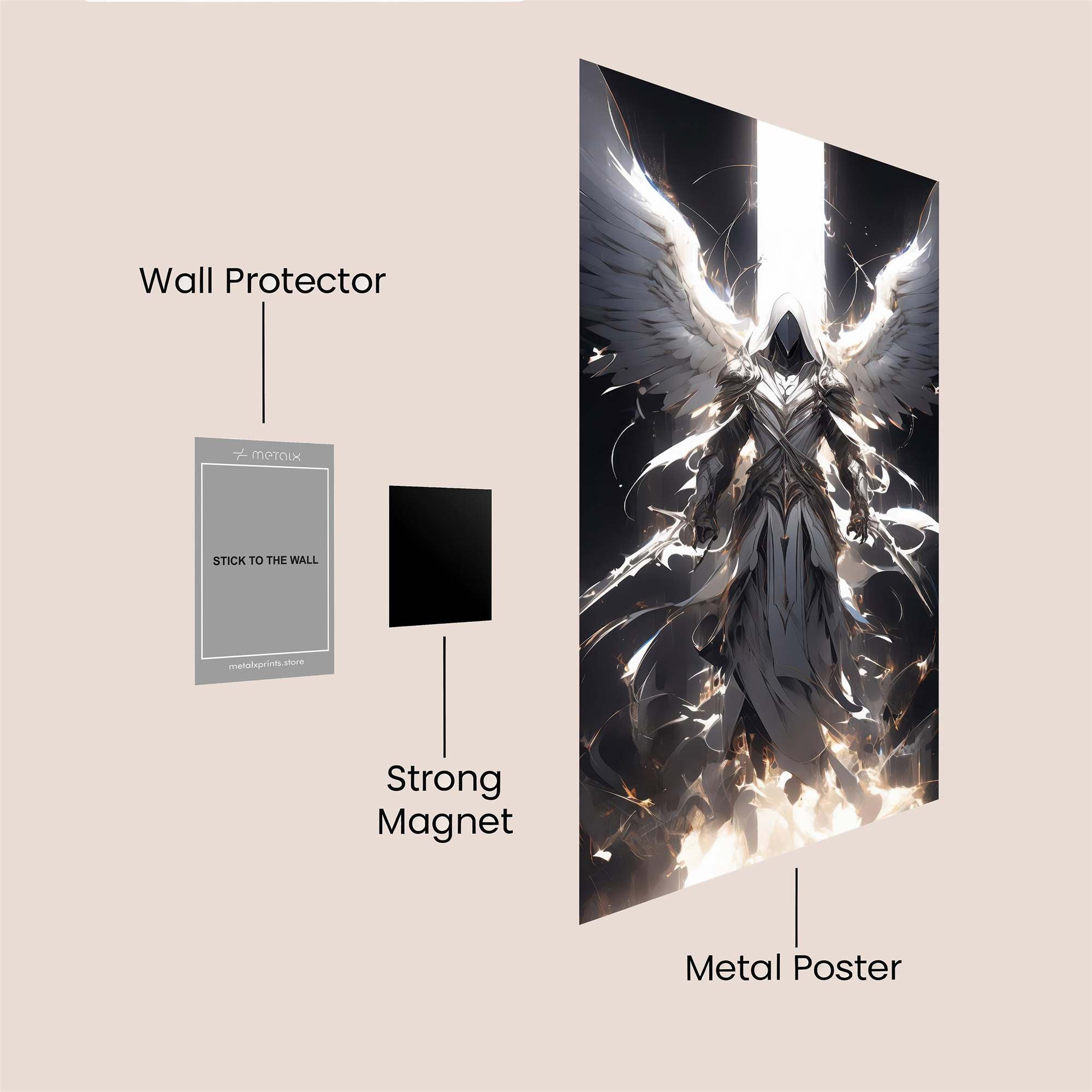 Divine Radiance Safe Wall Magnetic / M