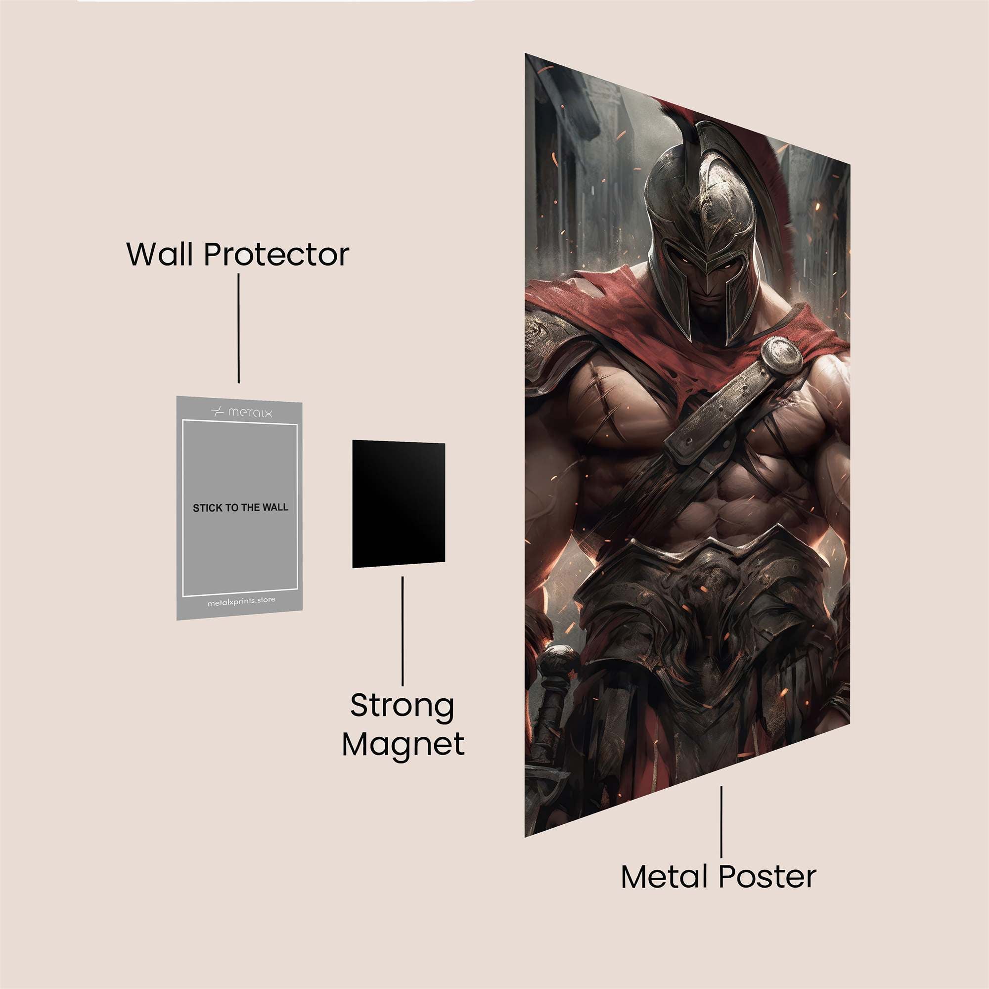 Spartan Valor Safe Wall Magnetic / M