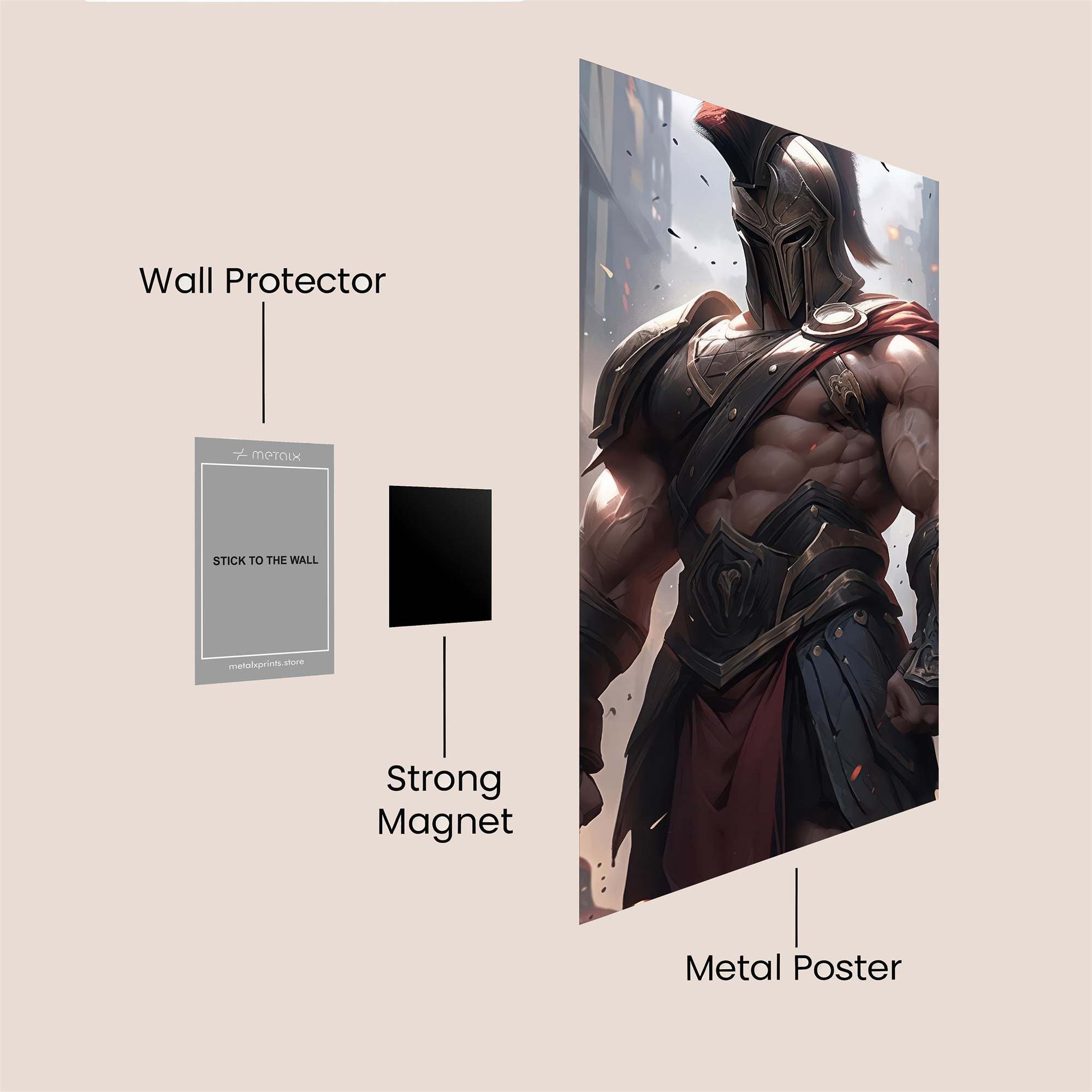 Spartan Valor Safe Wall Magnetic / M