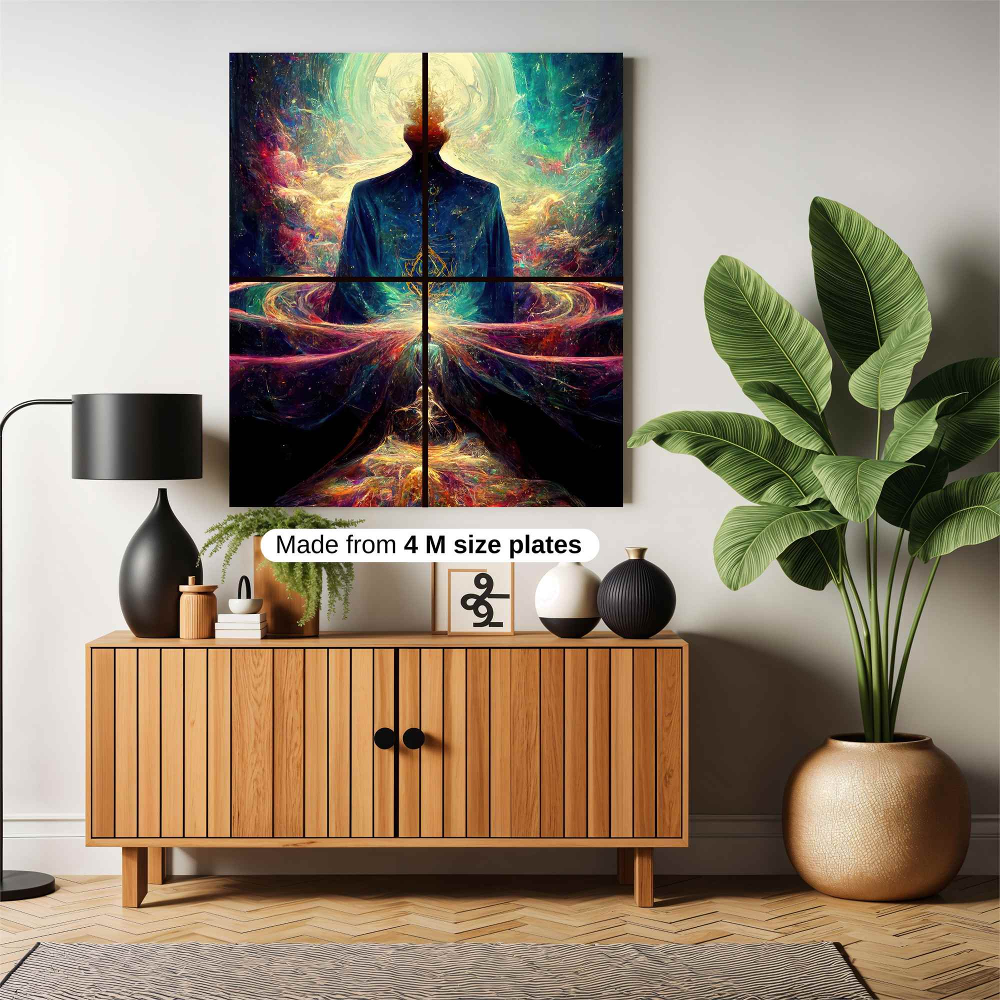 Cosmic Ascension Safe Wall Magnetic / M