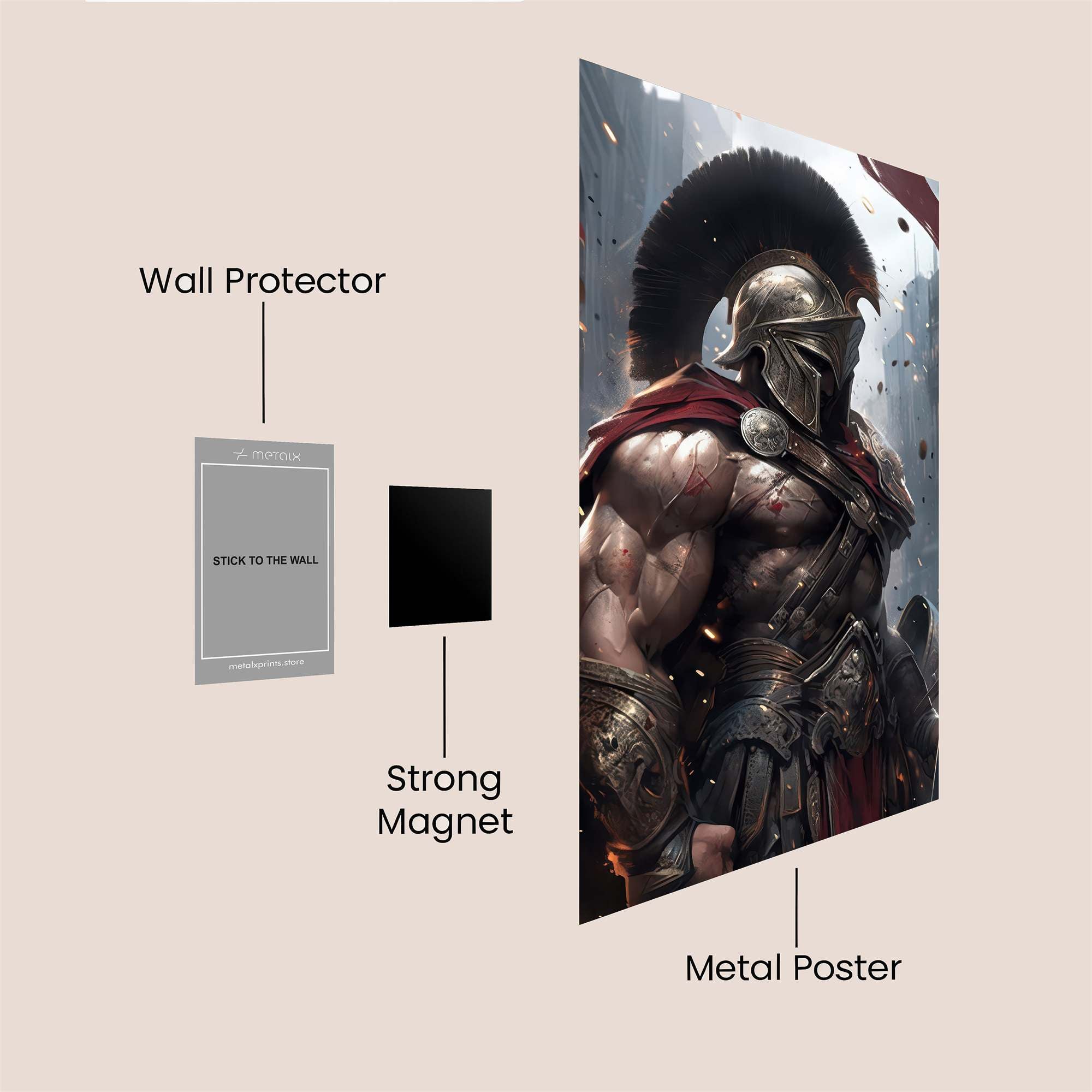 Spartan Resolute Safe Wall Magnetic / M