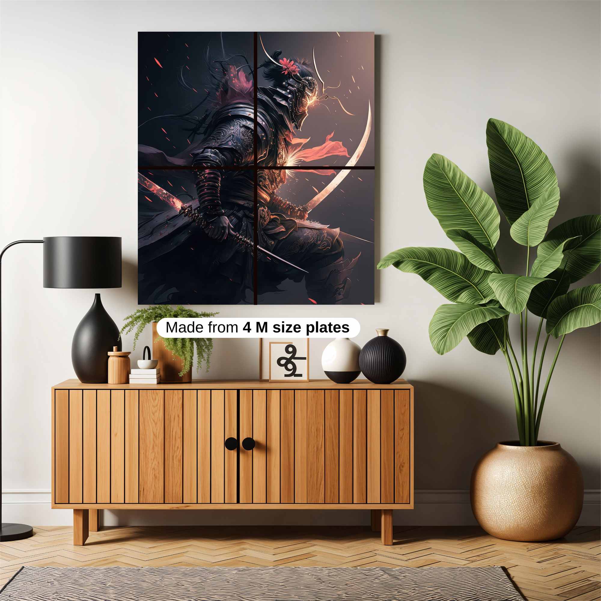 Samurai Fury Safe Wall Magnetic / M