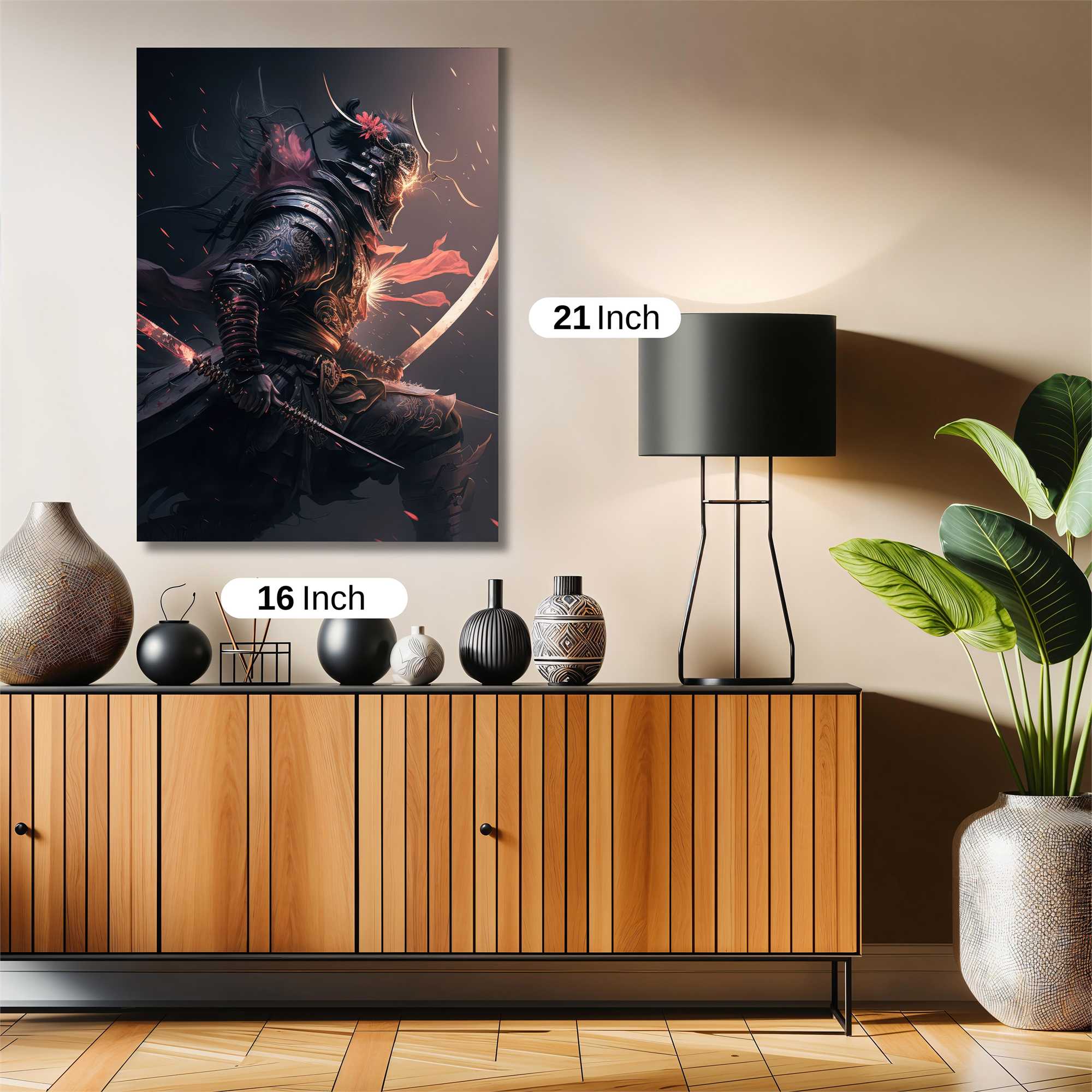 Samurai Fury Safe Wall Magnetic / M