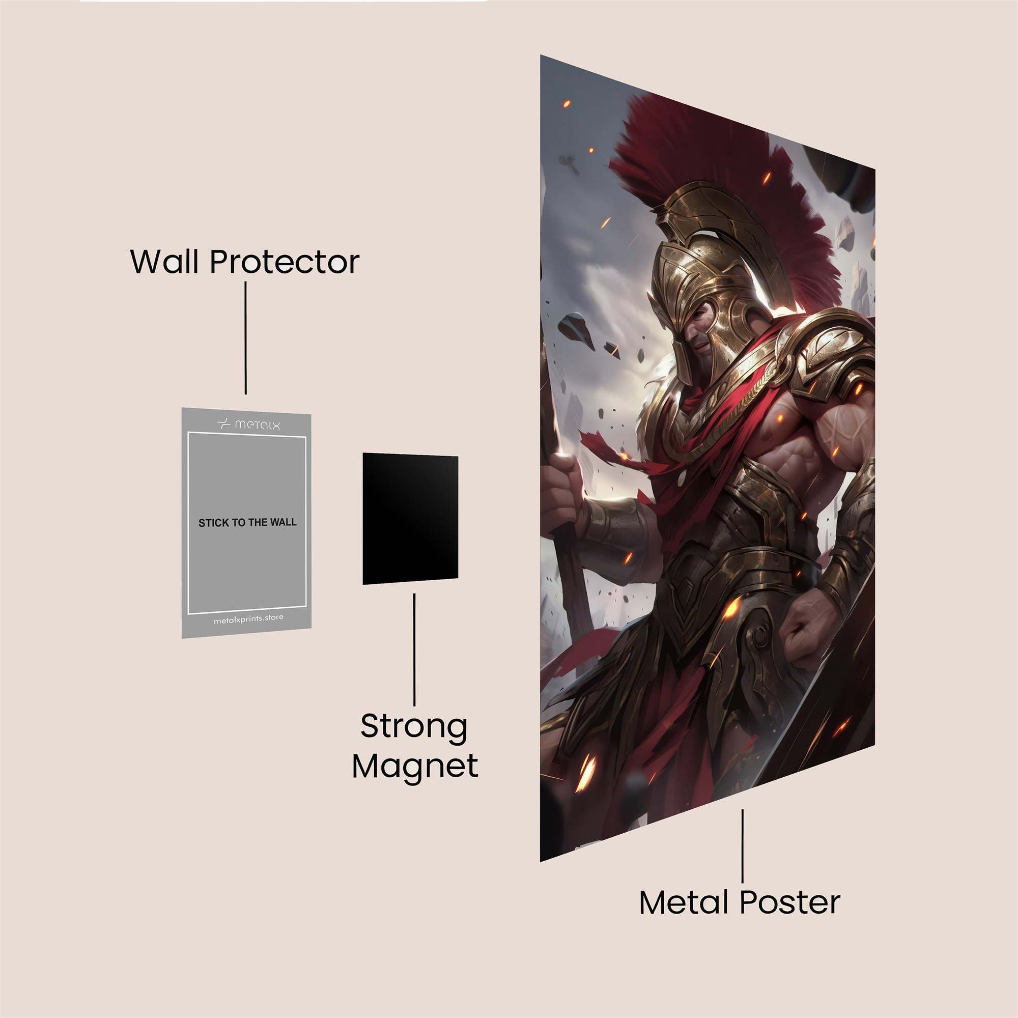 Spartan Valor Safe Wall Magnetic / M
