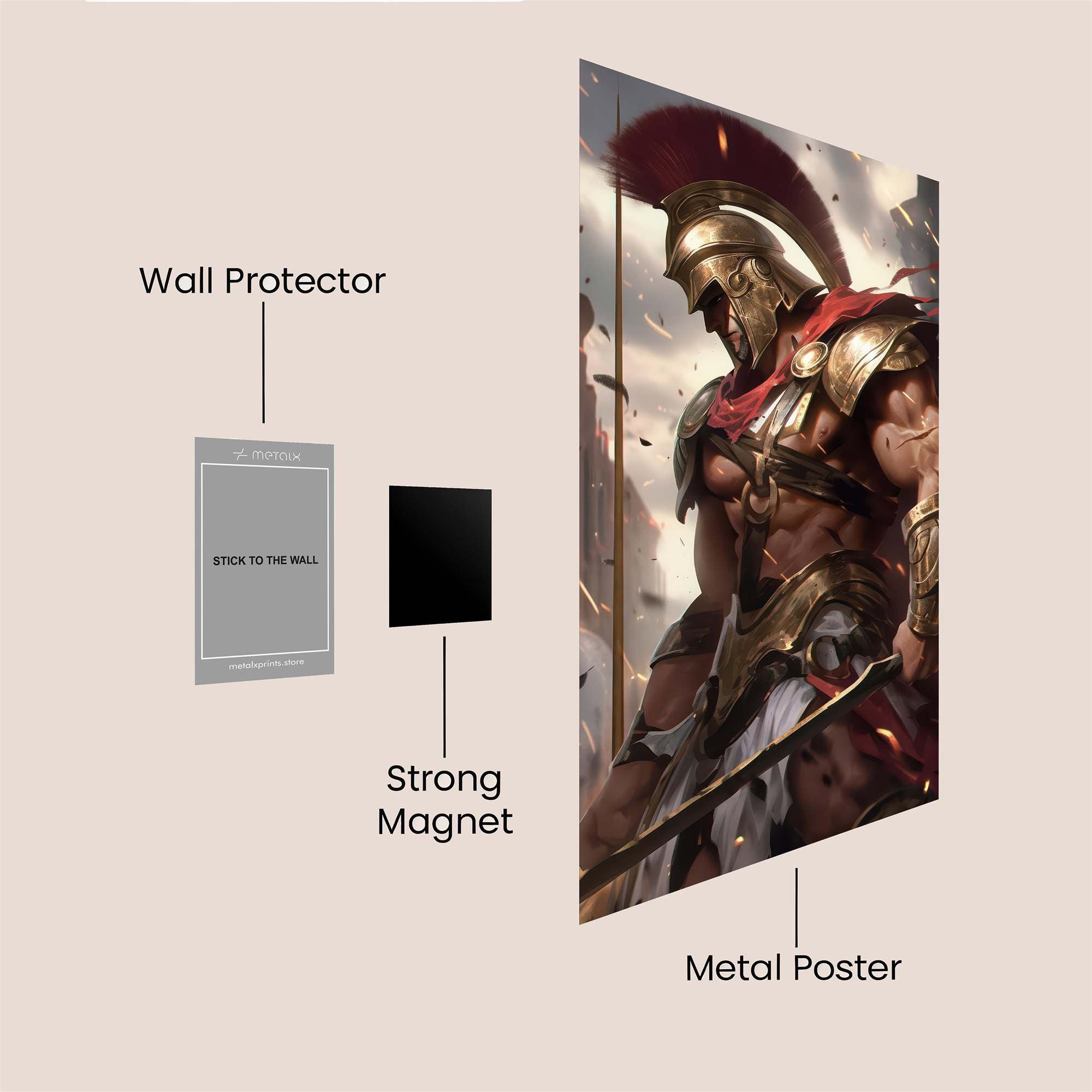Spartan Valor Safe Wall Magnetic / M