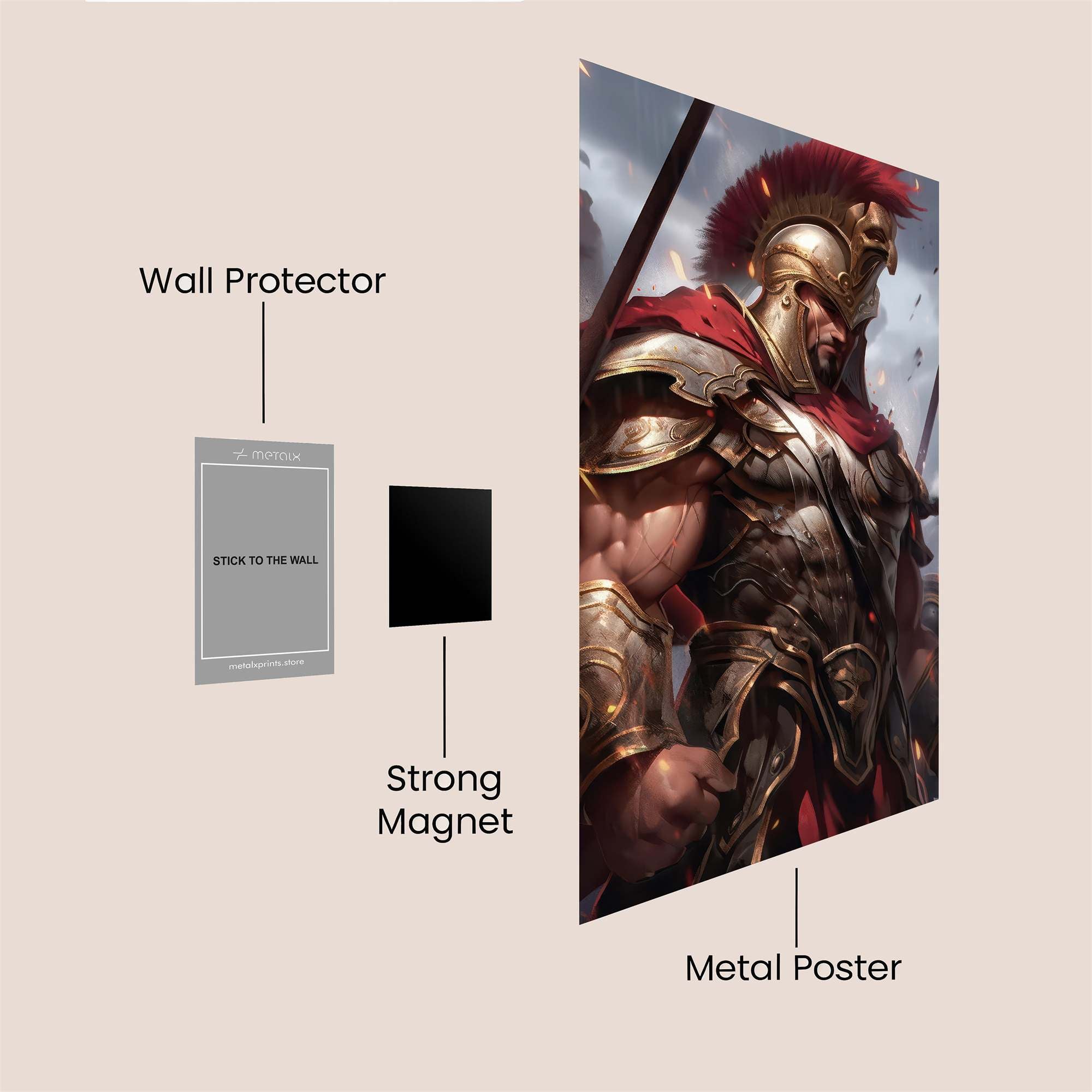 Spartan Valor Safe Wall Magnetic / M