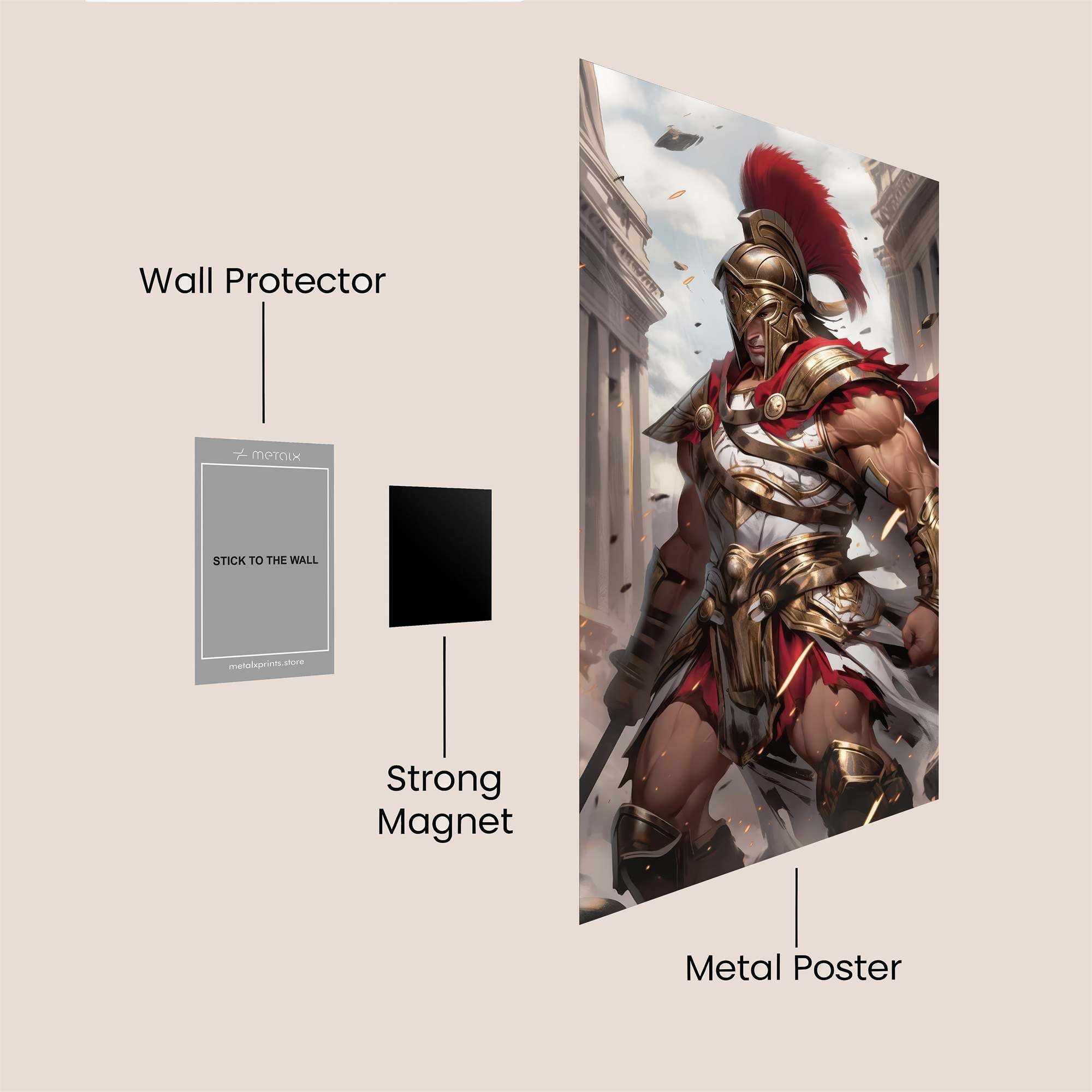 Spartan Valor Safe Wall Magnetic / M