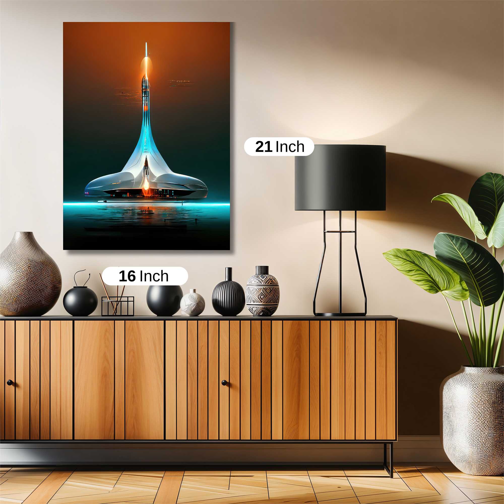 Rocket Serenity Safe Wall Magnetic / M